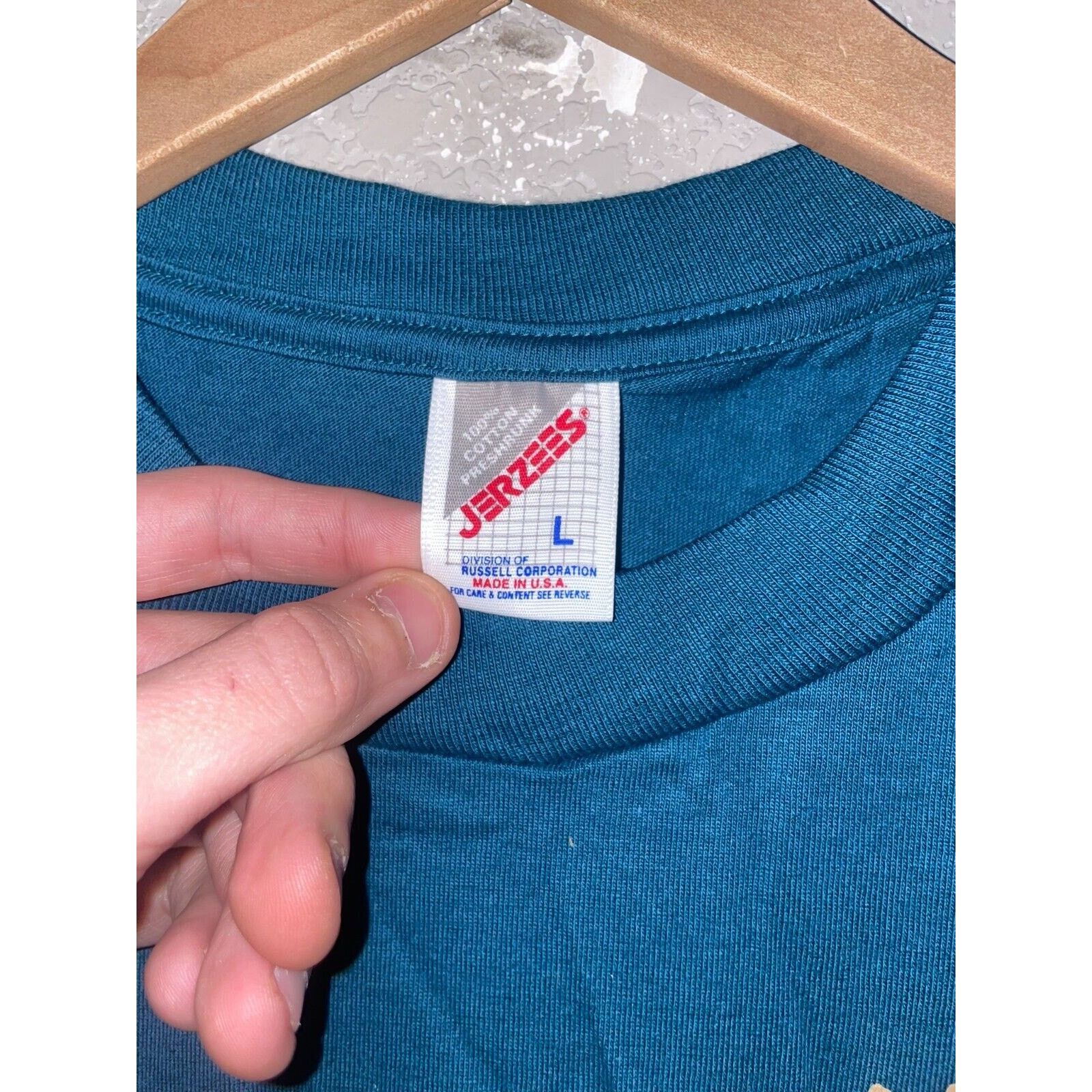 Jerzees Vintage Cherokee Native American Shirt Indian Tee VTG 90s L Size US L / EU 52-54 / 3 - 8 Thumbnail