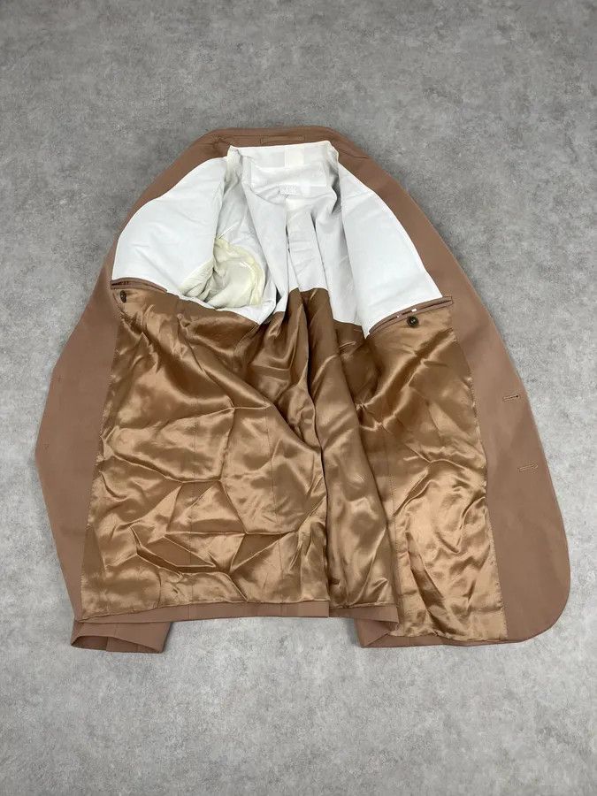 Maison Margiela Maison Margiela H&M Beige Contemporary Blazer Jacket Size 44R - 12 Thumbnail