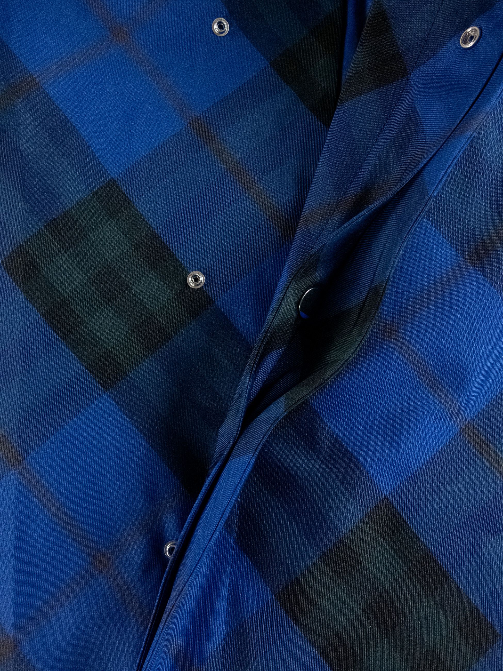Burberry BURBERRY Knight IP check blue car coat Size 38 US / 48 IT Size US M / EU 48-50 / 2 - 12 Thumbnail