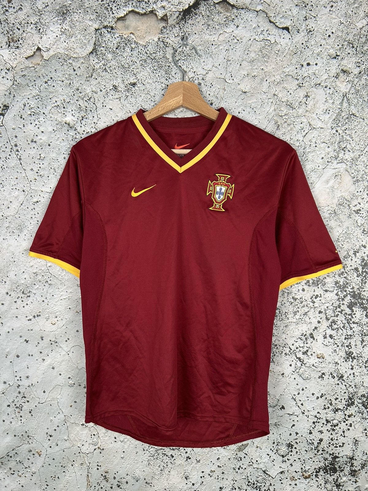 Nike Vintage Nike Portugal World Cup Soccer Jersey Football Size US S / EU 44-46 / 1 - 1 Thumbnail