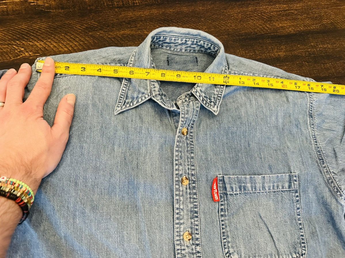 Other Vintage 1995 Looney Tunes Bugs Bunny Denim Button Down-Small Size US S / EU 44-46 / 1 - 10 Thumbnail