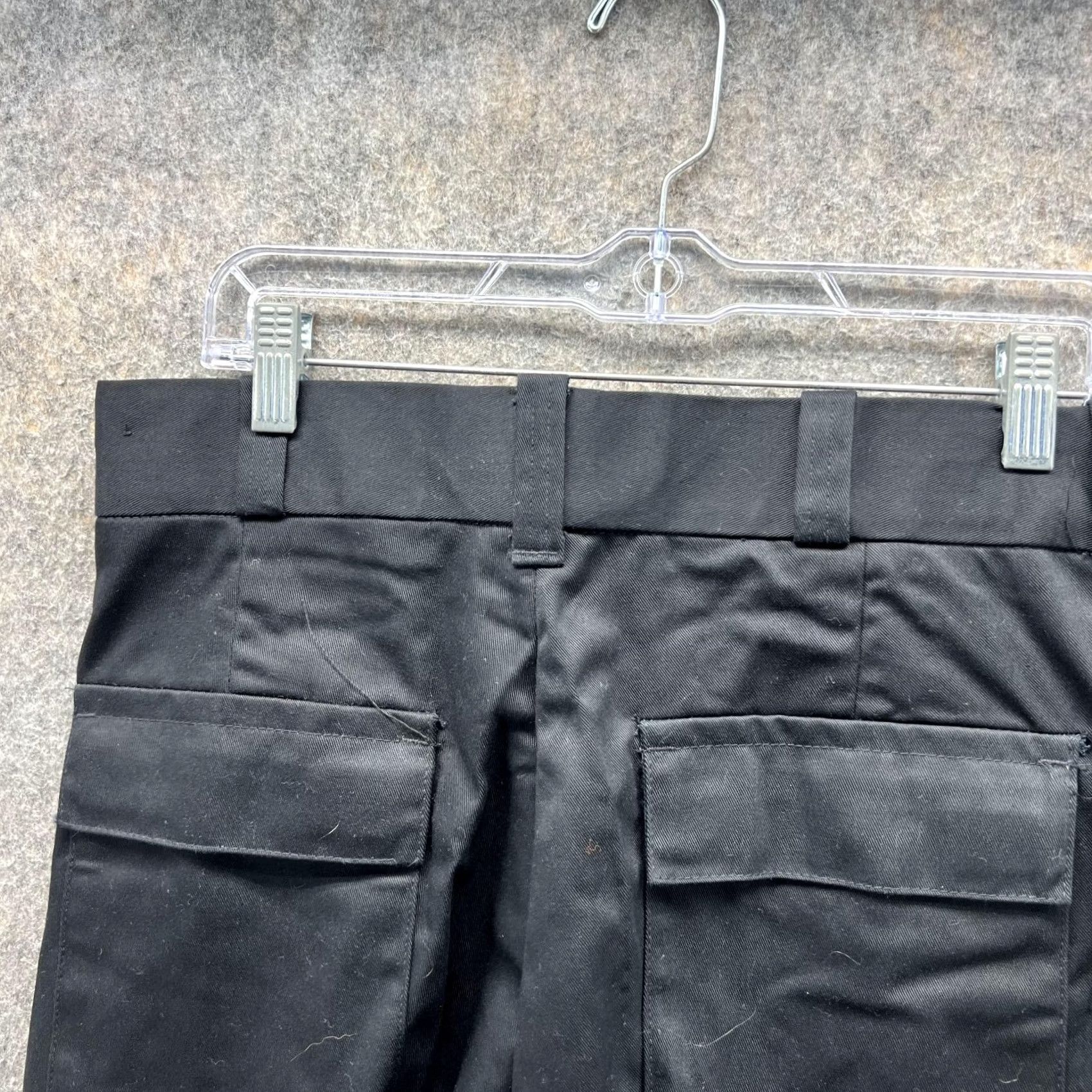 Vintage Tact Squad Pants Men 30 Black Cargo Combat Polyester Cotton Police Military Pants Mens Regular Pocket Cargo Pants Black 30 in Inseam 30 in Size US 30 / EU 46 - 5 Thumbnail