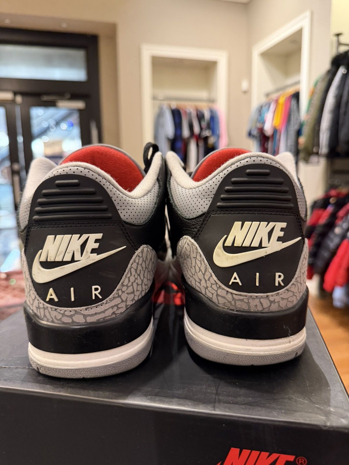 Jordan Brand Jordan 3 Retro OG ‘Black Cement (2024)’ Size US 10 / EU 43 - 6 Thumbnail