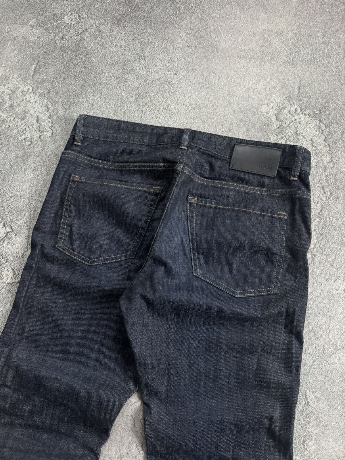 Hugo Boss Hugo Boss 32/30 dark blue denim pants jeans trousers 👖 Size US 32 / EU 48 - 3 Thumbnail