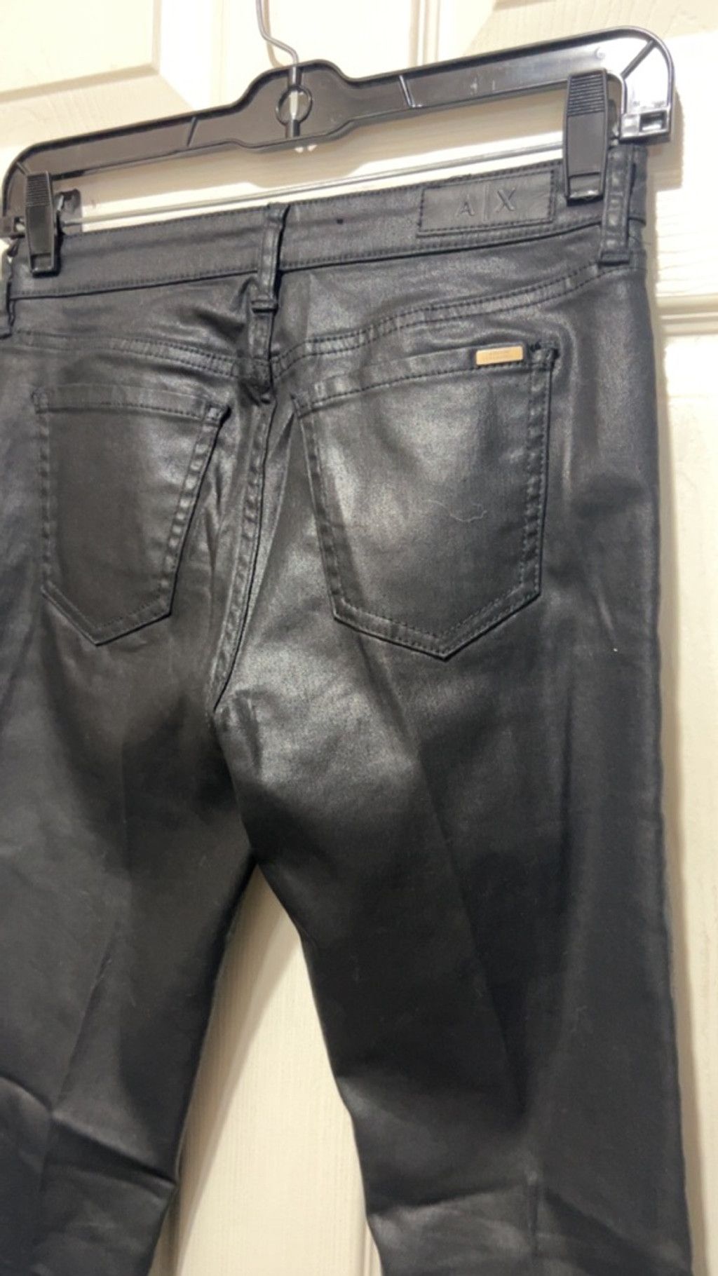 Armani Exchange Women's Armani Exchange Black Super Skinny Jeans Size 26 Jo1 Size 26" / US 2 / IT 38 - 4 Thumbnail