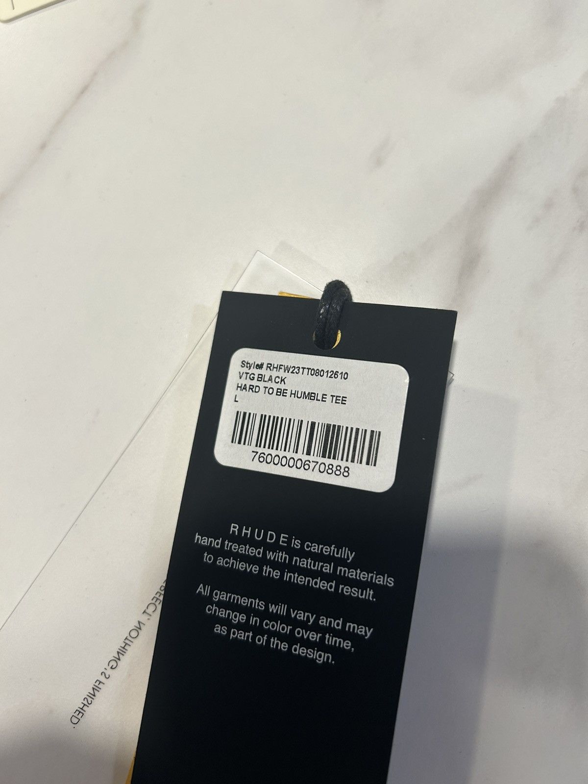 Rhude Rhude Hard To Be Humble Tee Size US L / EU 52-54 / 3 - 8 Thumbnail