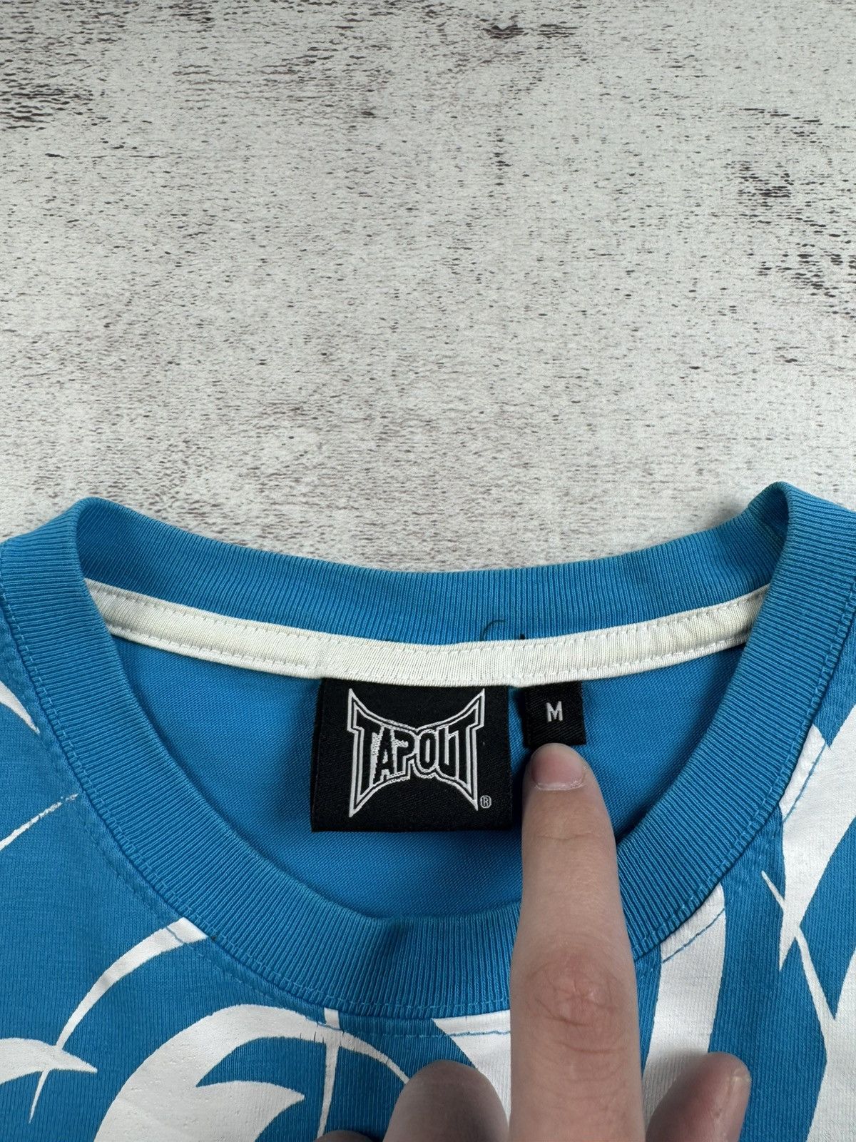 Tapout Vintage TAPOUT Rap Hip Hop Graphic Jersey T Shirt Tee Size US M / EU 48-50 / 2 - 9 Thumbnail
