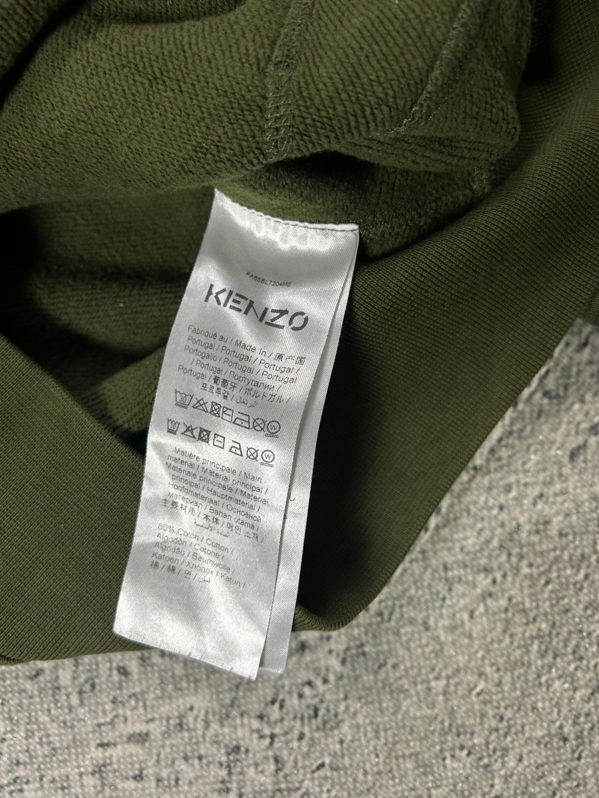 Kenzo Kenzo zip hoodie khaki Size US M / EU 48-50 / 2 - 5 Thumbnail