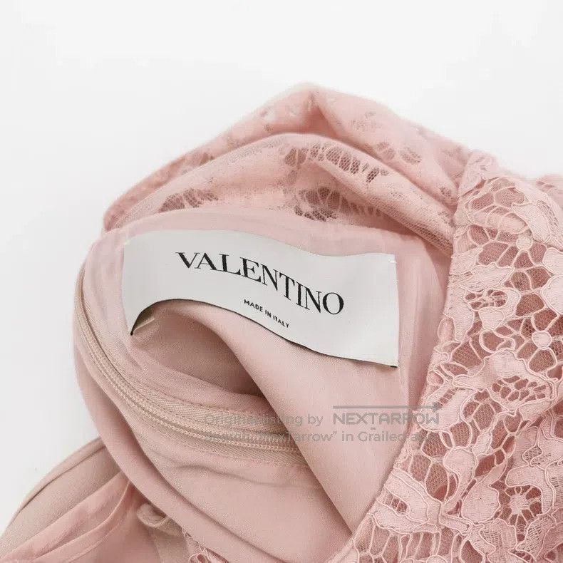 Valentino Valentino Pink lace dress Size M / US 6-8 / IT 42-44 - 8 Thumbnail