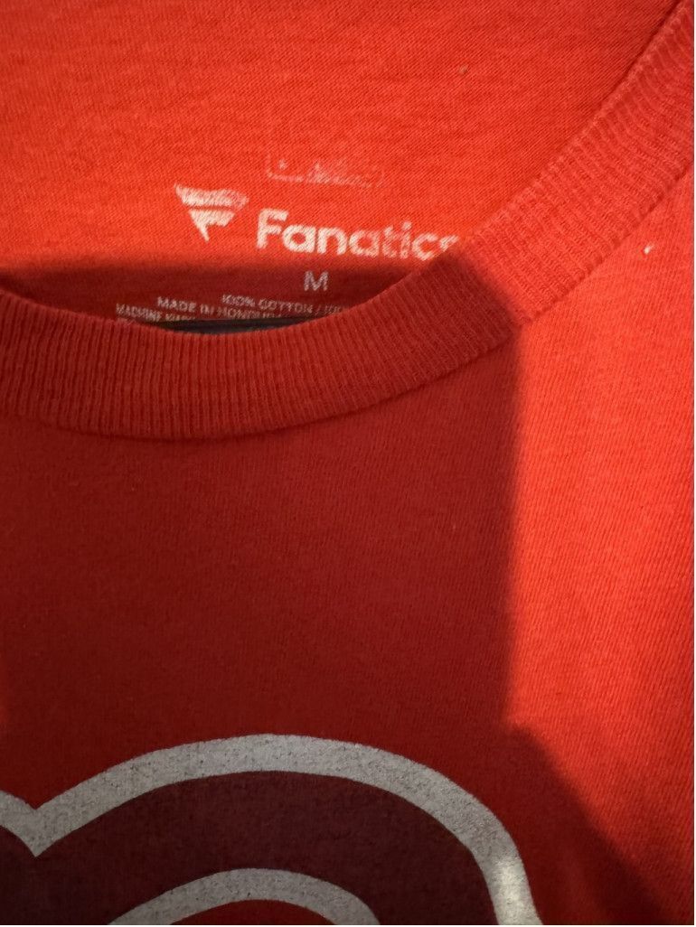 MLB Boston Red Sox Fanatics Short Sleeve Tee Men's M Red MLB Size US M / EU 48-50 / 2 - 3 Thumbnail