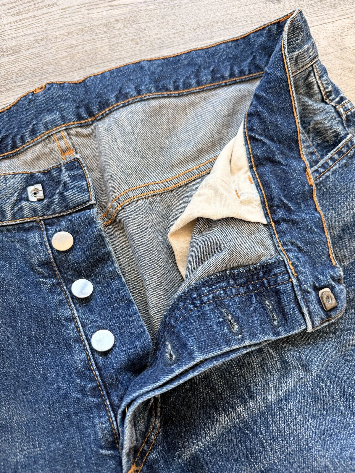 Balmain Decarnin era Classic Stack Japanese Denim Size US 36 / EU 52 - 3 Thumbnail