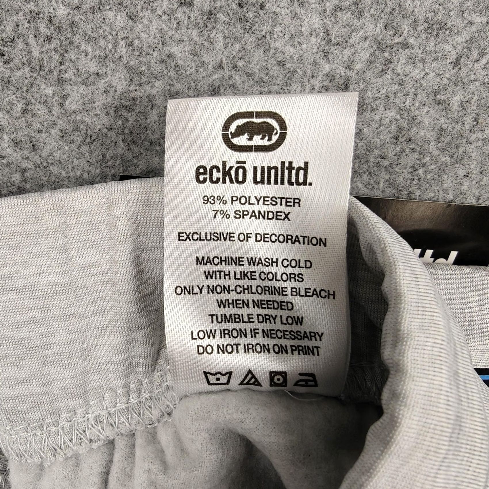 Ecko Unltd. Ecko Unltd Shorts Mens Medium Gray Jersey Drawstring Logo Pockets Athletic New Size US M / EU 48-50 / 2 - 4 Thumbnail