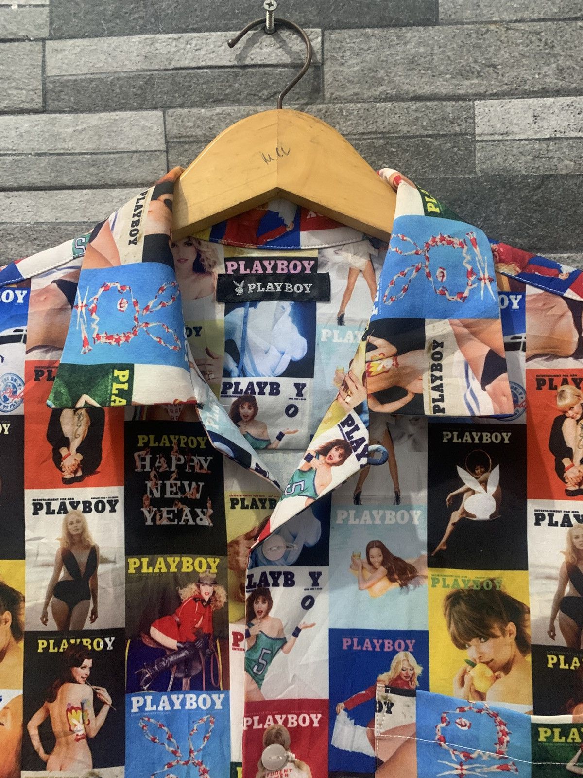 Playboy Vintage PLAYBOY Magazine Cover Shirt Size US M / EU 48-50 / 2 - 3 Thumbnail