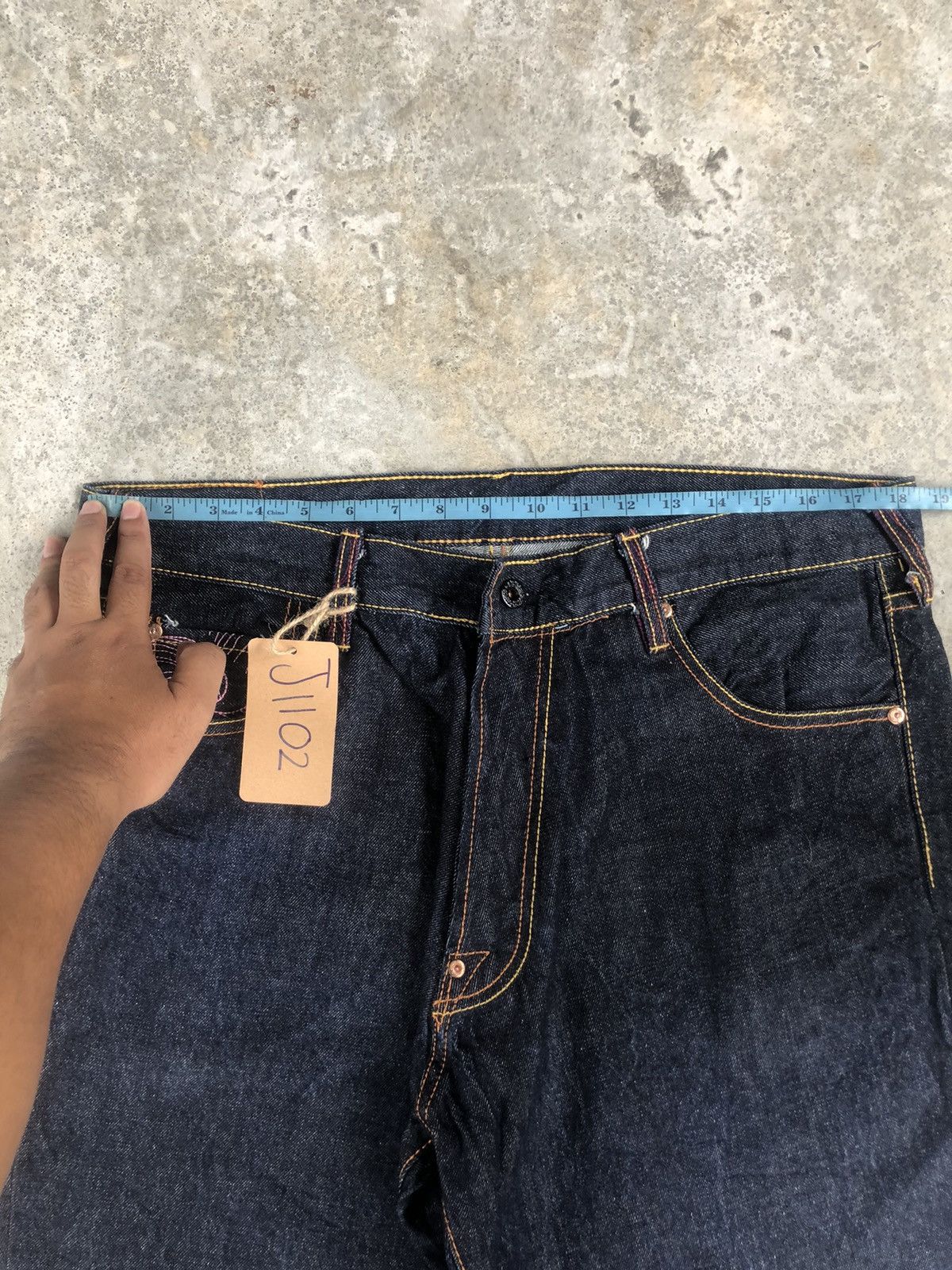 RMC Jeans Red Monkey Company Embroidered Naked Size US 36 / EU 52 - 22 Thumbnail