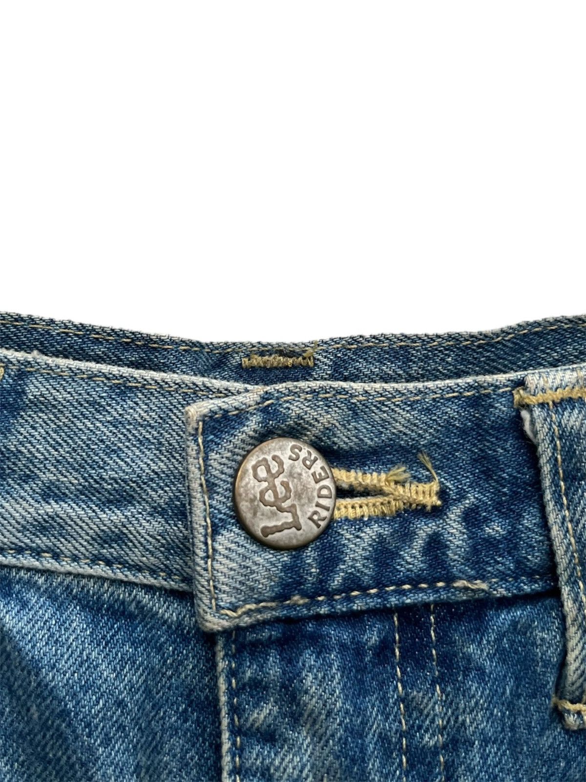 Lee Vintage Lee Riders Japan Denim Skirt Size 27" / US 4 / IT 40 - 7 Thumbnail