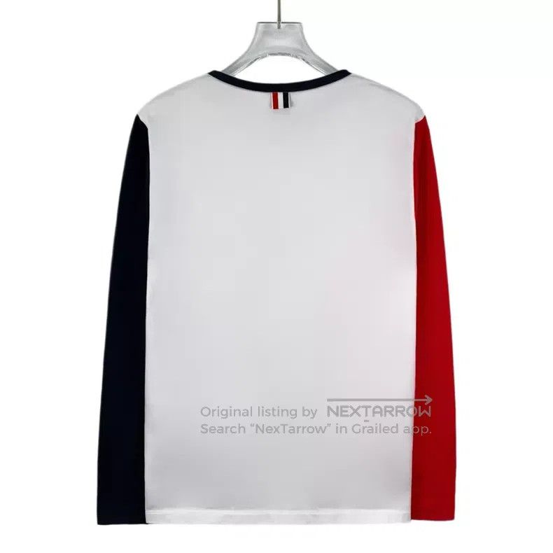 Thom Browne Thom Browne size 00 Red, White, and Blue Striped Cotton Lon Size US XS / EU 42 / 0 - 2 Thumbnail
