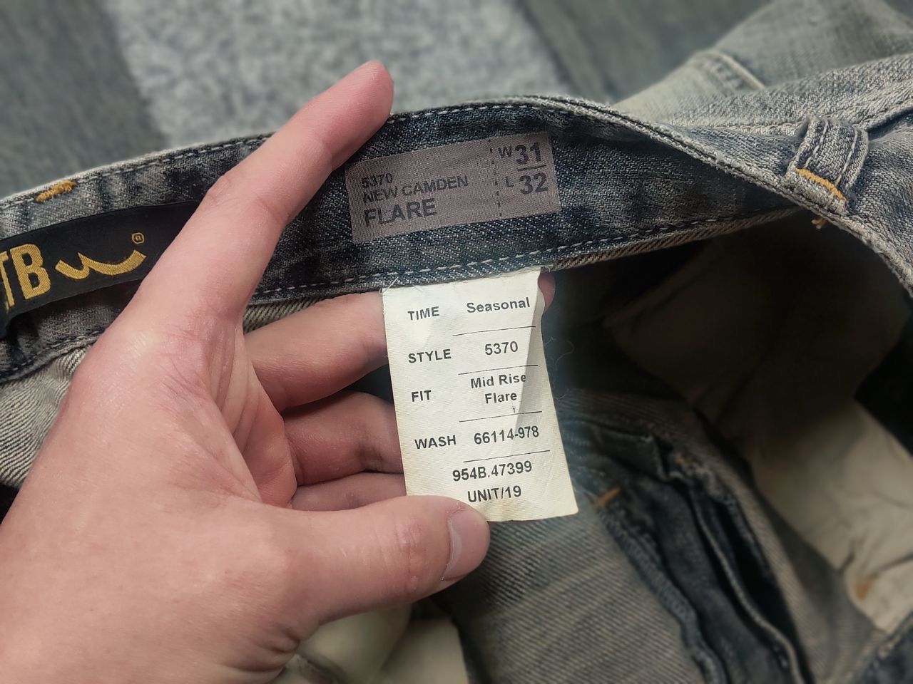 If Six Was Nine Vintage Japan If Six Was Nine Flared Denim Baggy Jeans Y2K Size US 32 / EU 48 - 13 Thumbnail