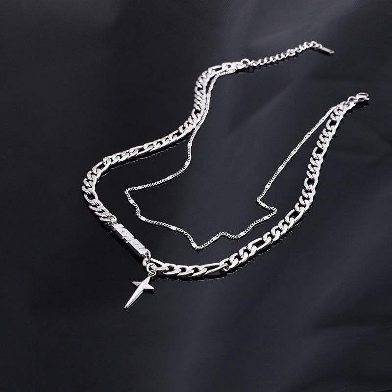 Other Dark STEAL! Y2K Chains Necklace Chain Size ONE SIZE - 4 Thumbnail