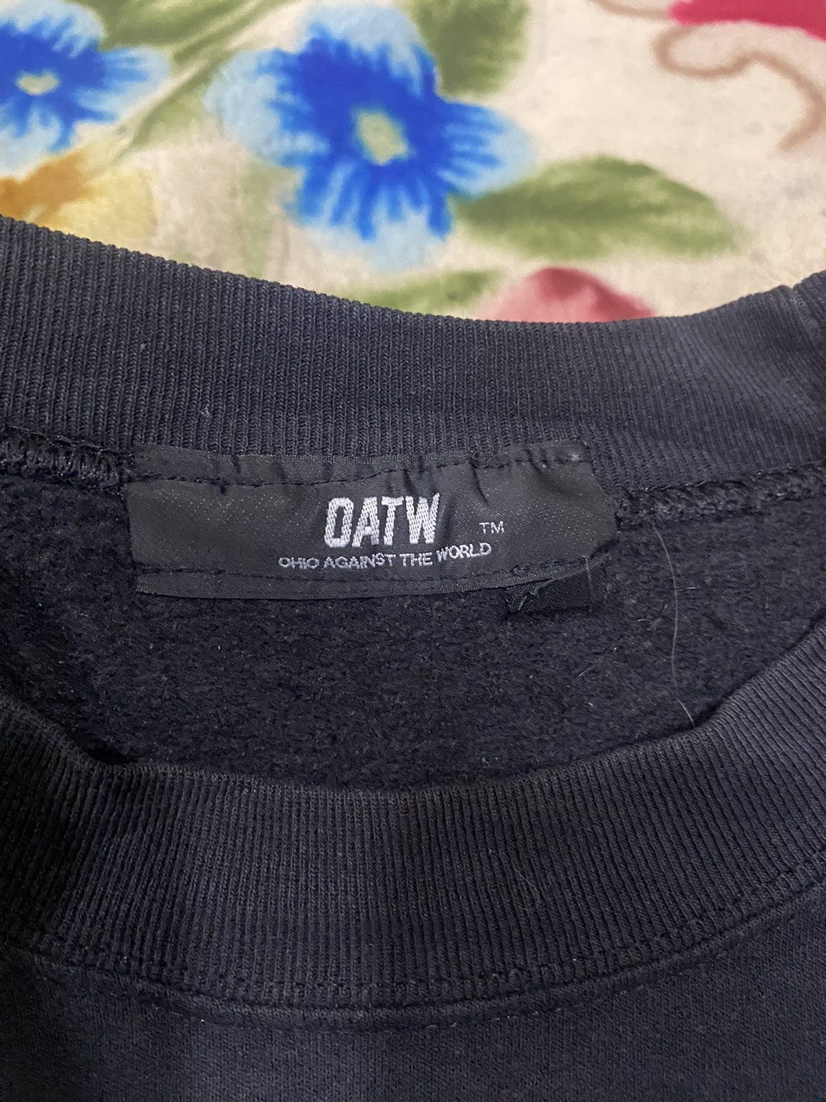Vintage OATW Plus Tax Hoodie "Givenchy" Parody Spellout Size US M / EU 48-50 / 2 - 3 Thumbnail