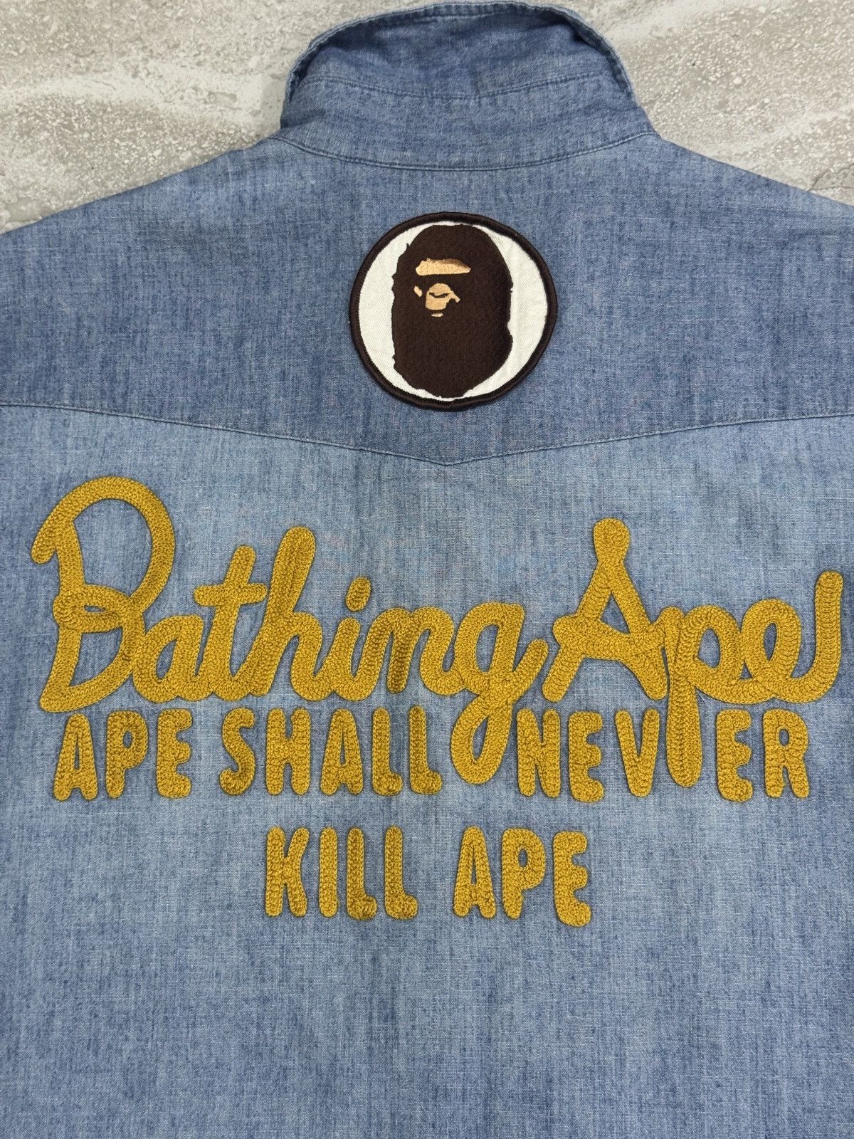 Bape VINTAGE BAPE POLO T SHIRT Size US M / EU 48-50 / 2 - 8 Thumbnail