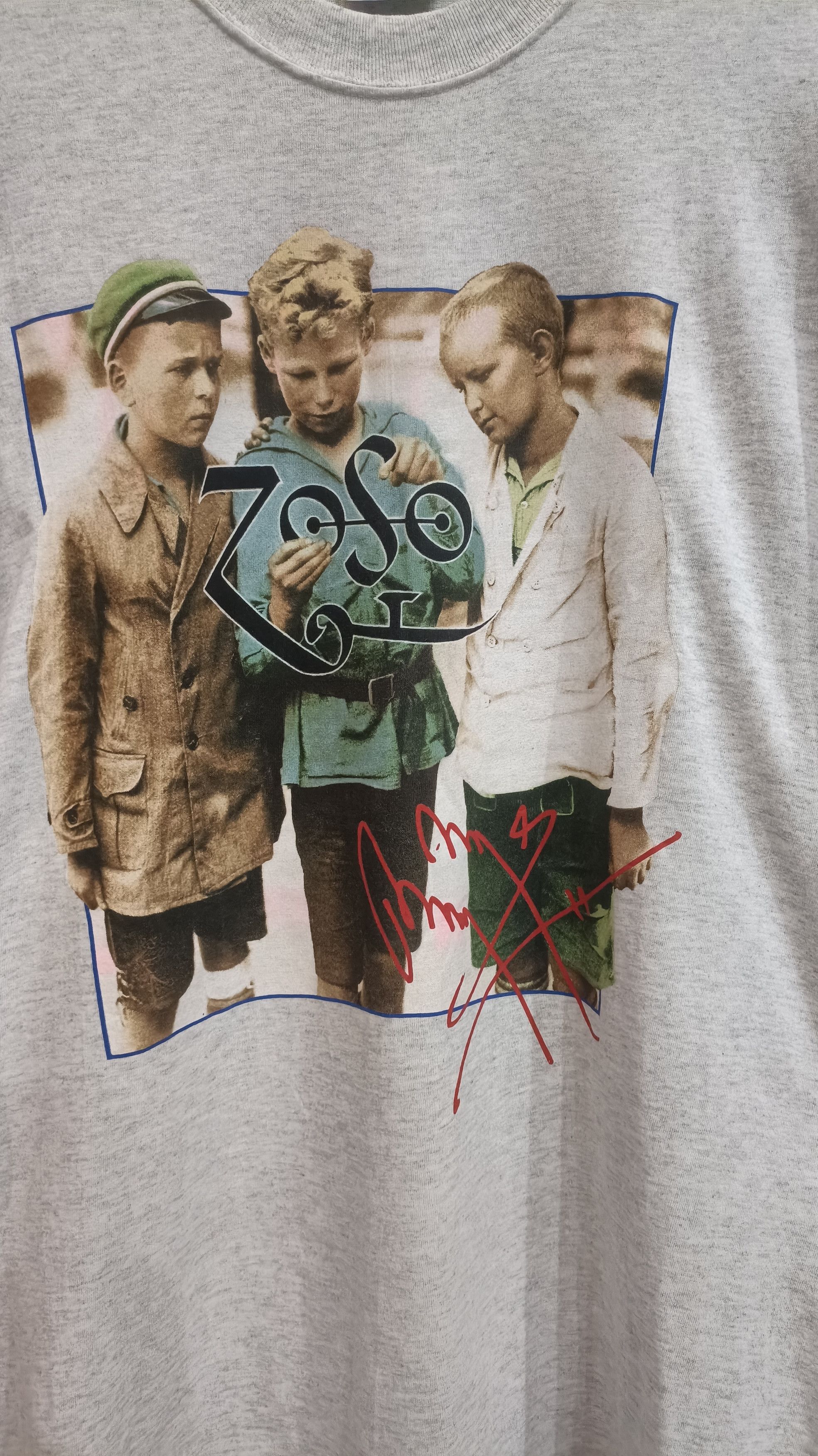 Led Zeppelin × Vintage Vtg 00's zoso Jimmy page tour Size US XL / EU 56 / 4 - 5 Thumbnail