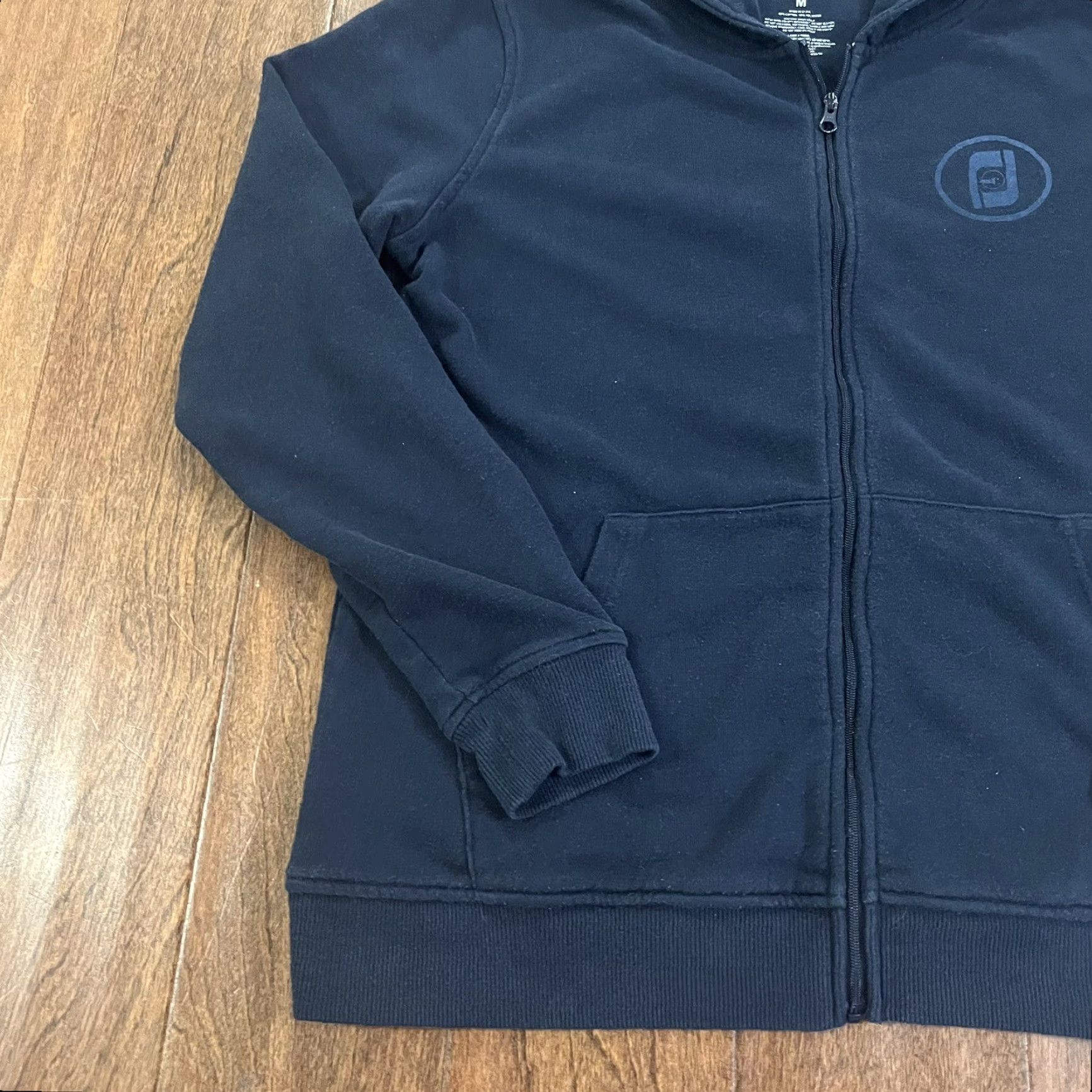 Footjoy Footjoy Womens Hoodie Heritage Collection Zip Sweatshirt Navy Blue Knit Logo Zipper Full Zip Activewear M Regular Women’s Hoodie Size M / US 6-8 / IT 42-44 - 4 Thumbnail