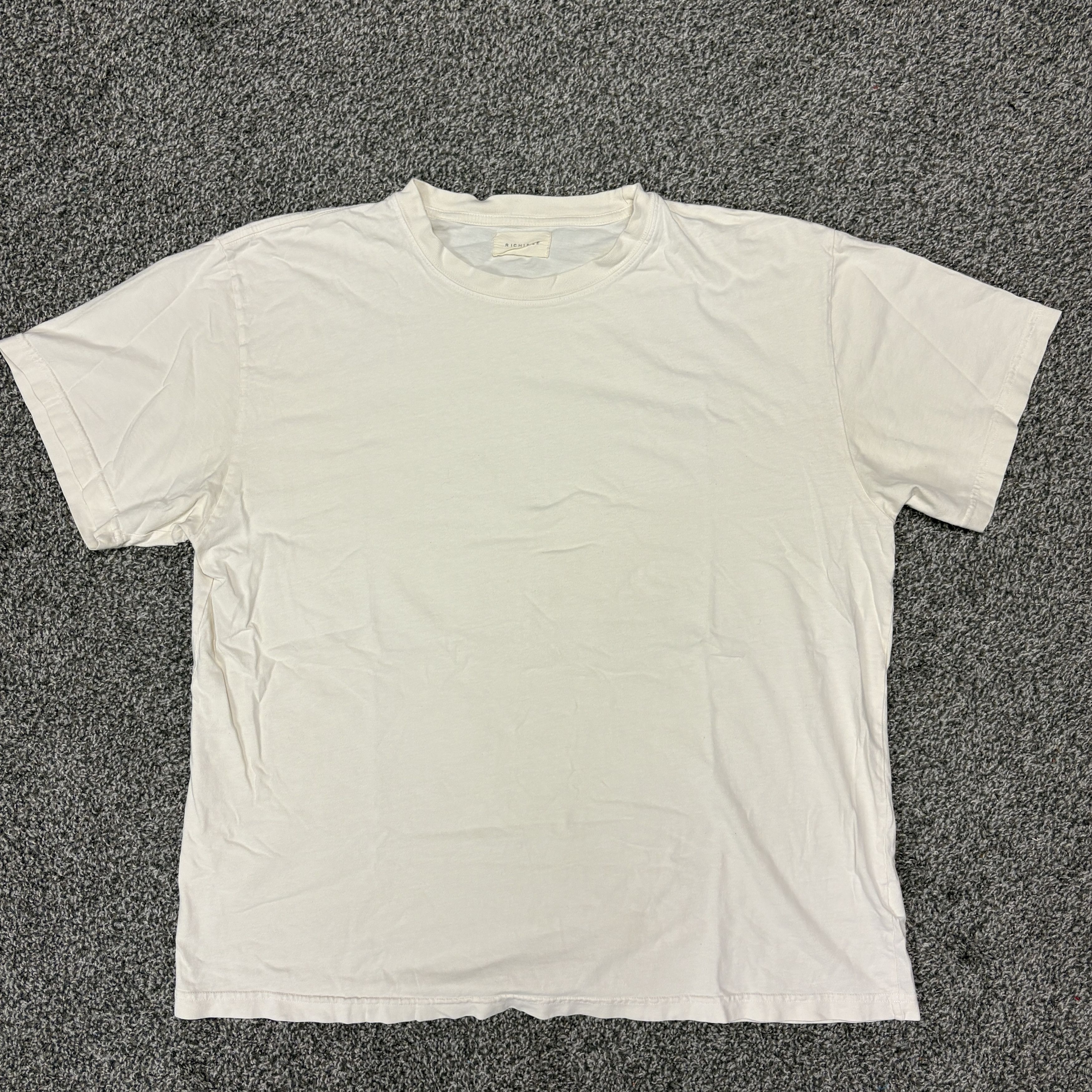 Richie Le Collection Richie Le Collection Daily Tee Cream/White, Size XL Size US XL / EU 56 / 4 - 1 Thumbnail