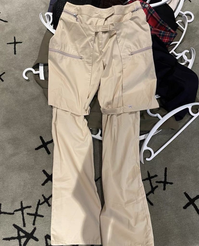 image of Walter Van Beirendonck Pants in White, Women's (Size 26)