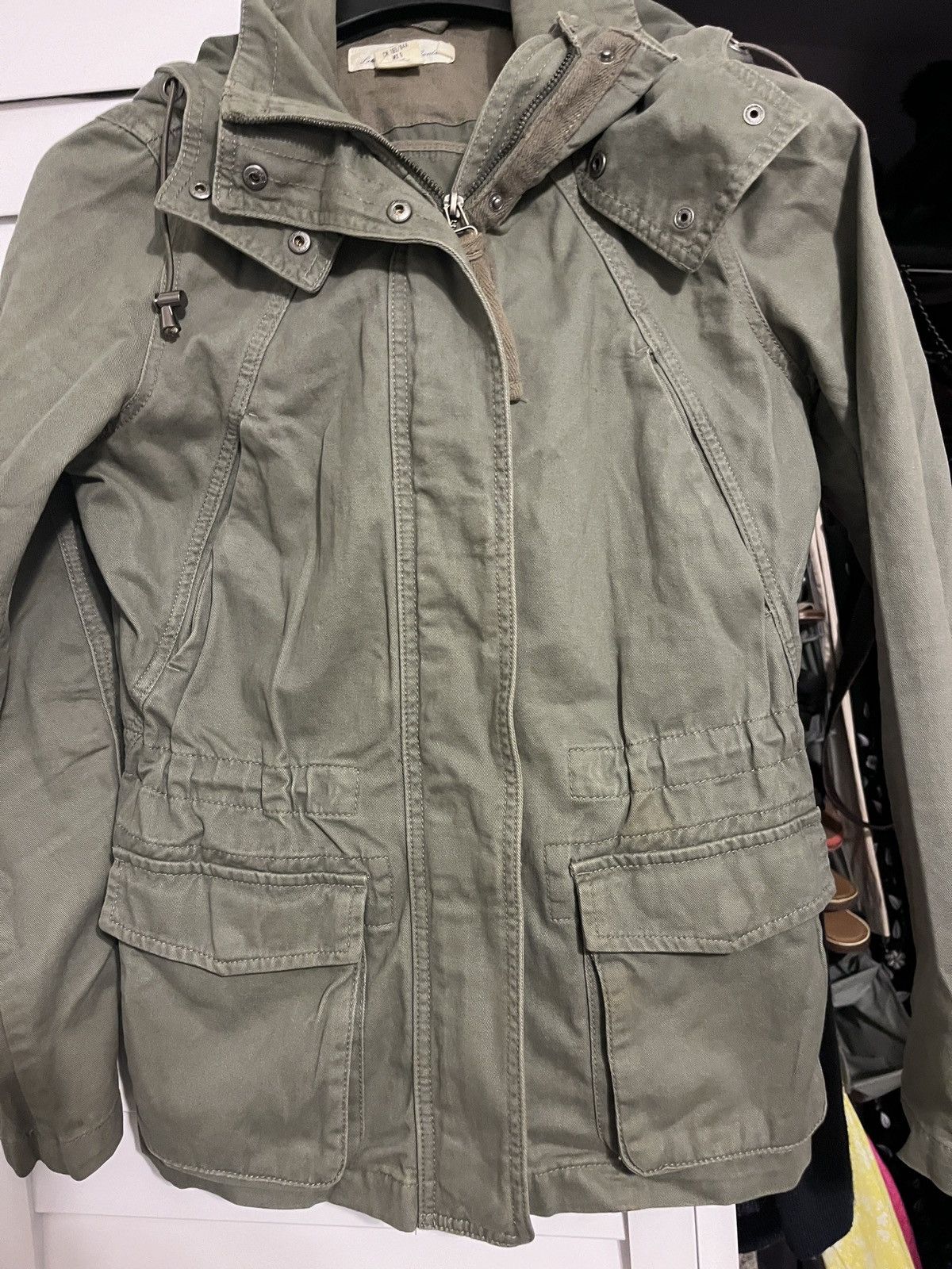 L.O.G.G. Khaki jacket. Size 6. Like new Size S / US 4 / IT 40 - 4 Thumbnail