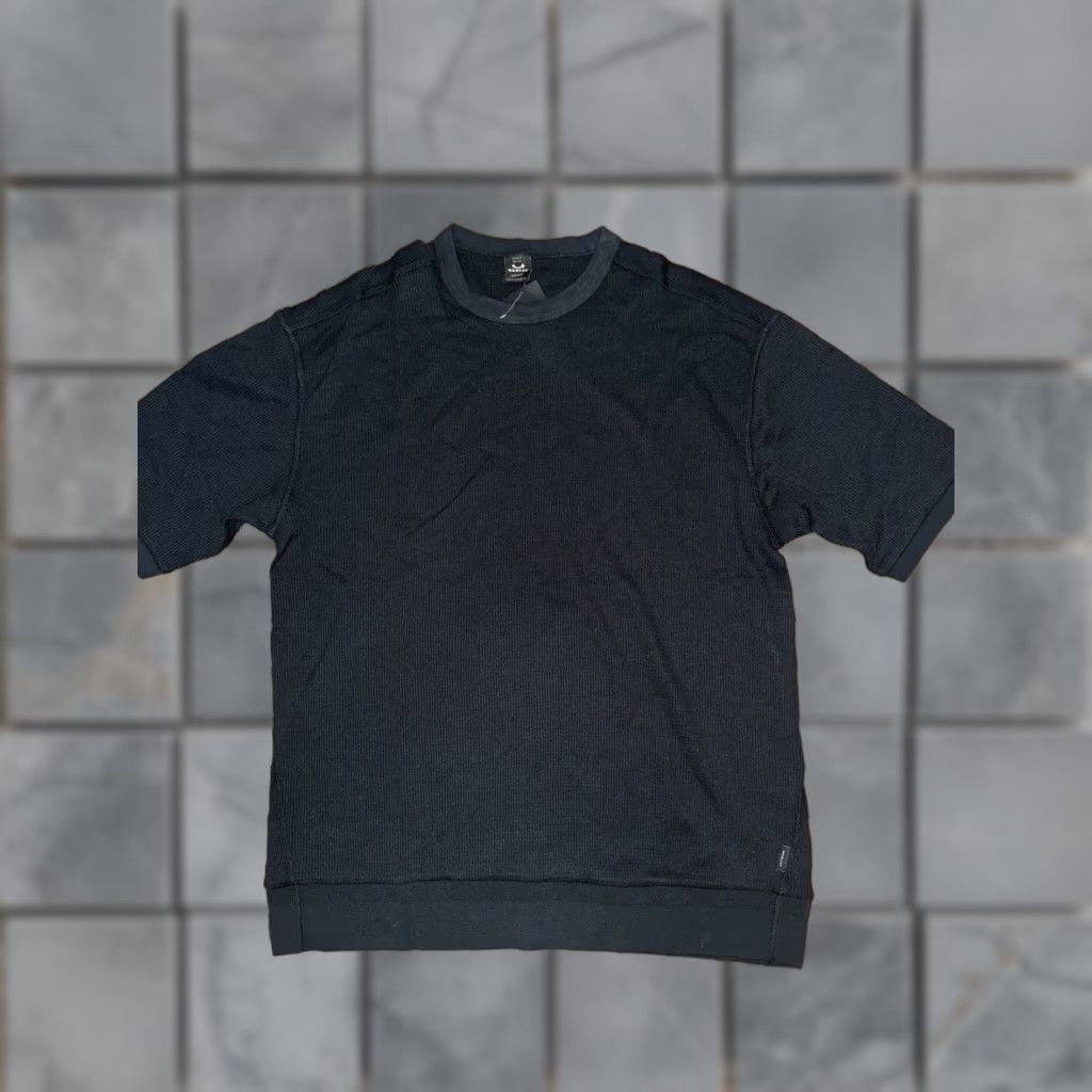 Oakley Oakley T-Shirt All Day Waffle SS Black XL Men 23x29 Size US XL / EU 56 / 4 - 1 Thumbnail