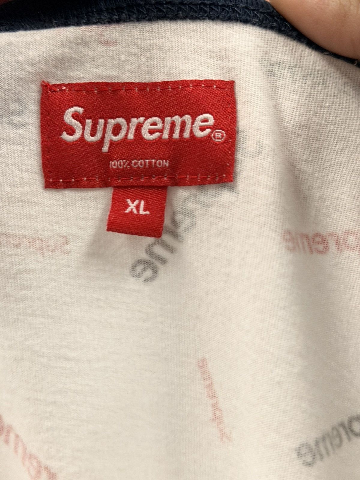Supreme Supreme Pocket Logo T-Shirt Size US L / EU 52-54 / 3 - 3 Thumbnail