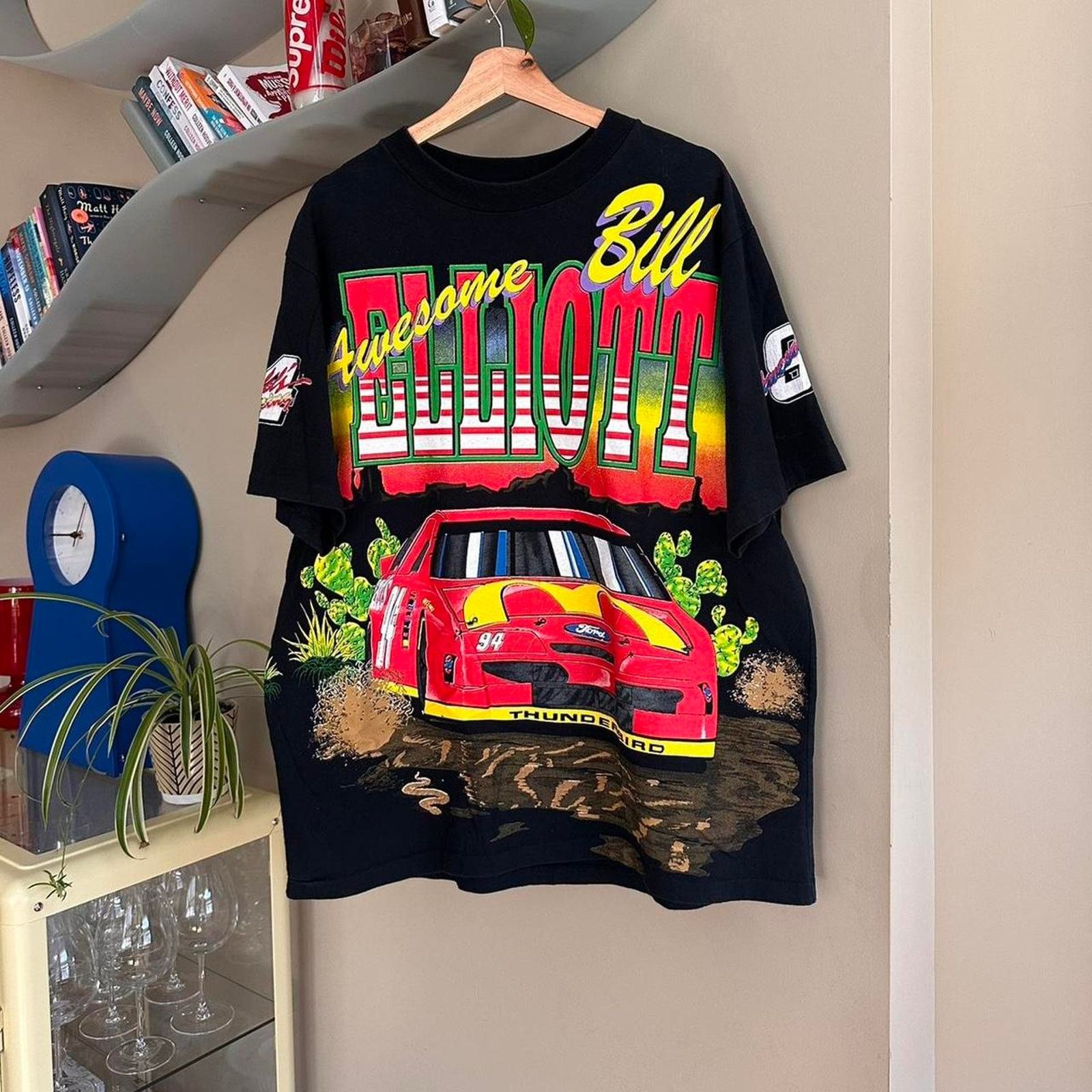 NASCAR × Vintage Vintage Bill Elliott McDonalds NASCAR Shirt Size US XL / EU 56 / 4 - 1 Thumbnail