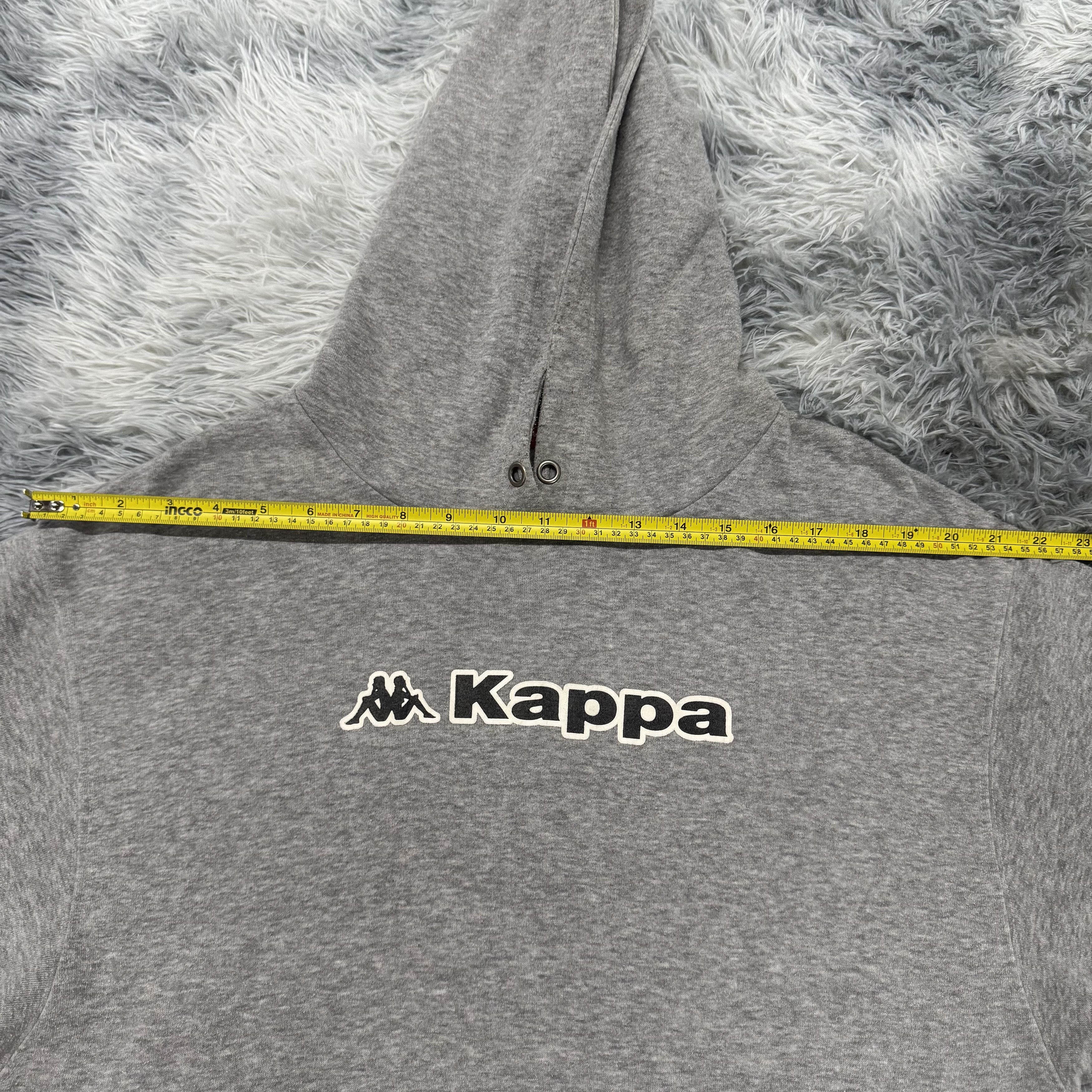 Kappa Kappa Hoodie Sweatshirt Center Big Logo Streetwear Size US M / EU 48-50 / 2 - 8 Thumbnail