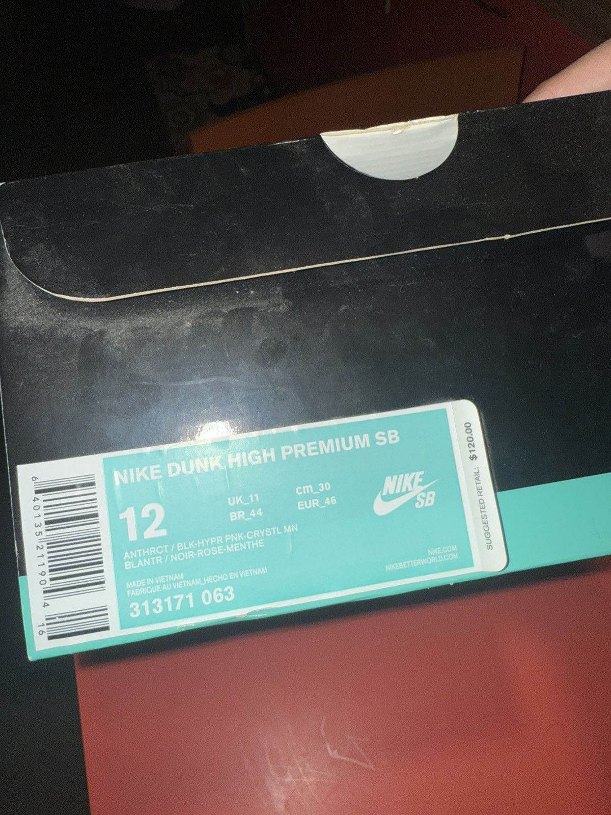 Nike Nike dunk high “northern lights” Size US 12 / EU 45 - 9 Thumbnail