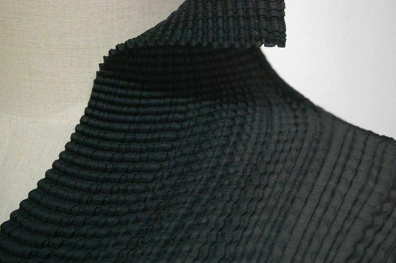 Issey Miyake issey miyake size:2 Stand-up collar, see-through long slee Size XXS / US 00 / IT 34 - 4 Thumbnail