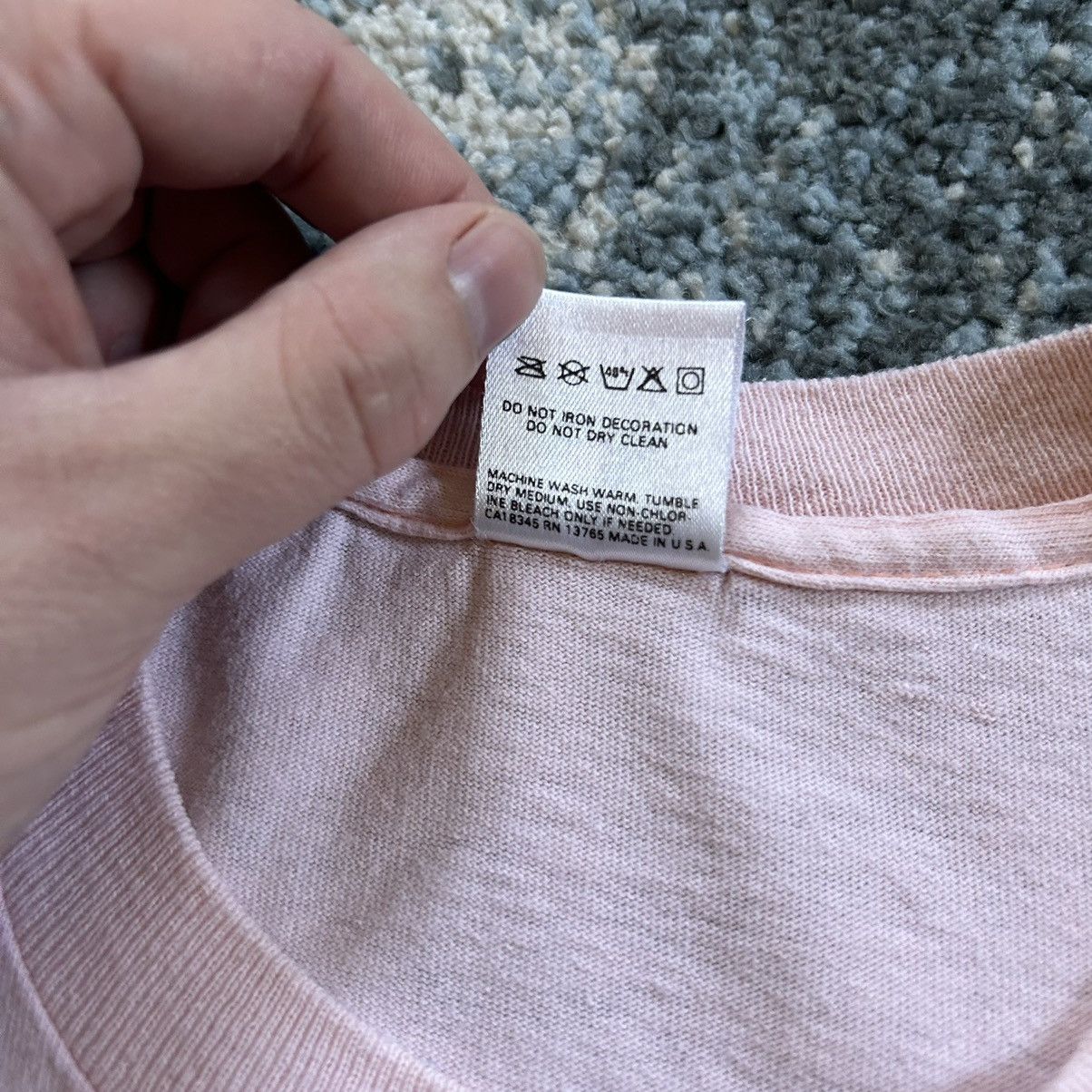 Band Tees × Fruit Of The Loom × Vintage 90s PALE PiNK SiNGLE STiTCH HARDTOPS LiVE MUSiC ARKANSAS TEE Size US XL / EU 56 / 4 - 5 Thumbnail