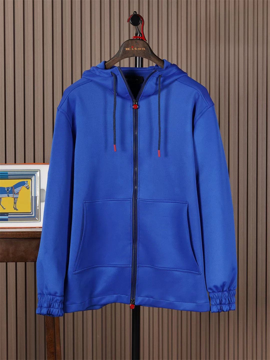 Kiton Kiton Hooded Sports Jacket Sale Size US L / EU 52-54 / 3 - 1 Thumbnail