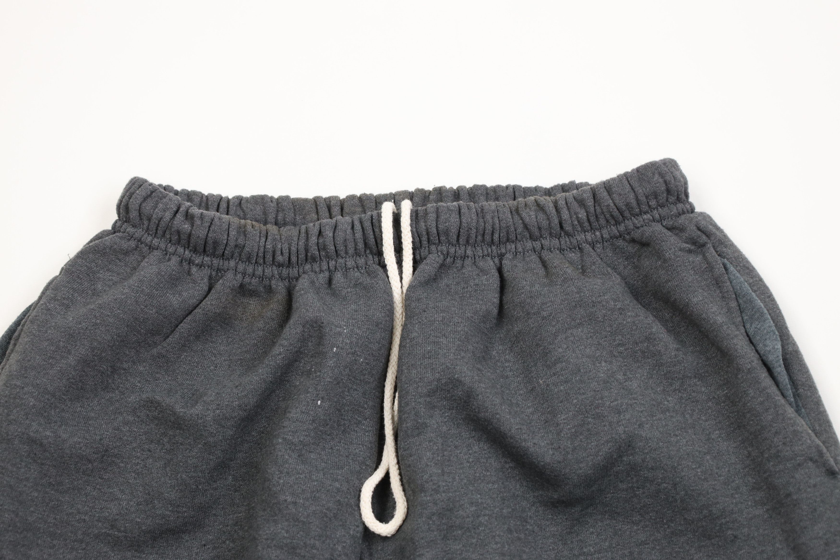 Vintage Vintage 90s Y2K Streetwear Blank Sweatpants Joggers Gray Size US 34 / EU 50 - 2 Thumbnail