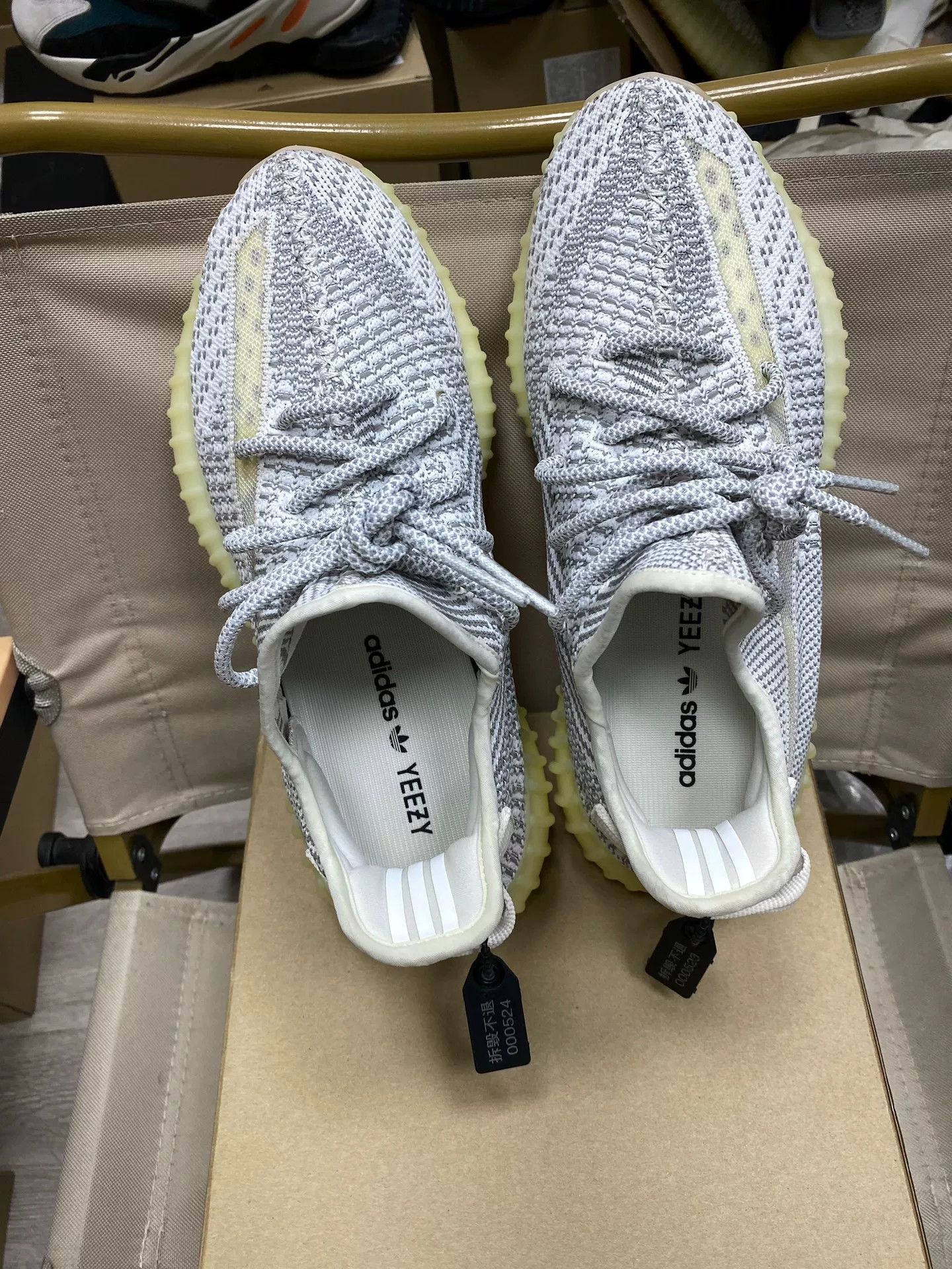 Adidas Adidas YEEZY350 White Lowtop Sneakers 42 Men Size US 9 / EU 42 - 1 Thumbnail