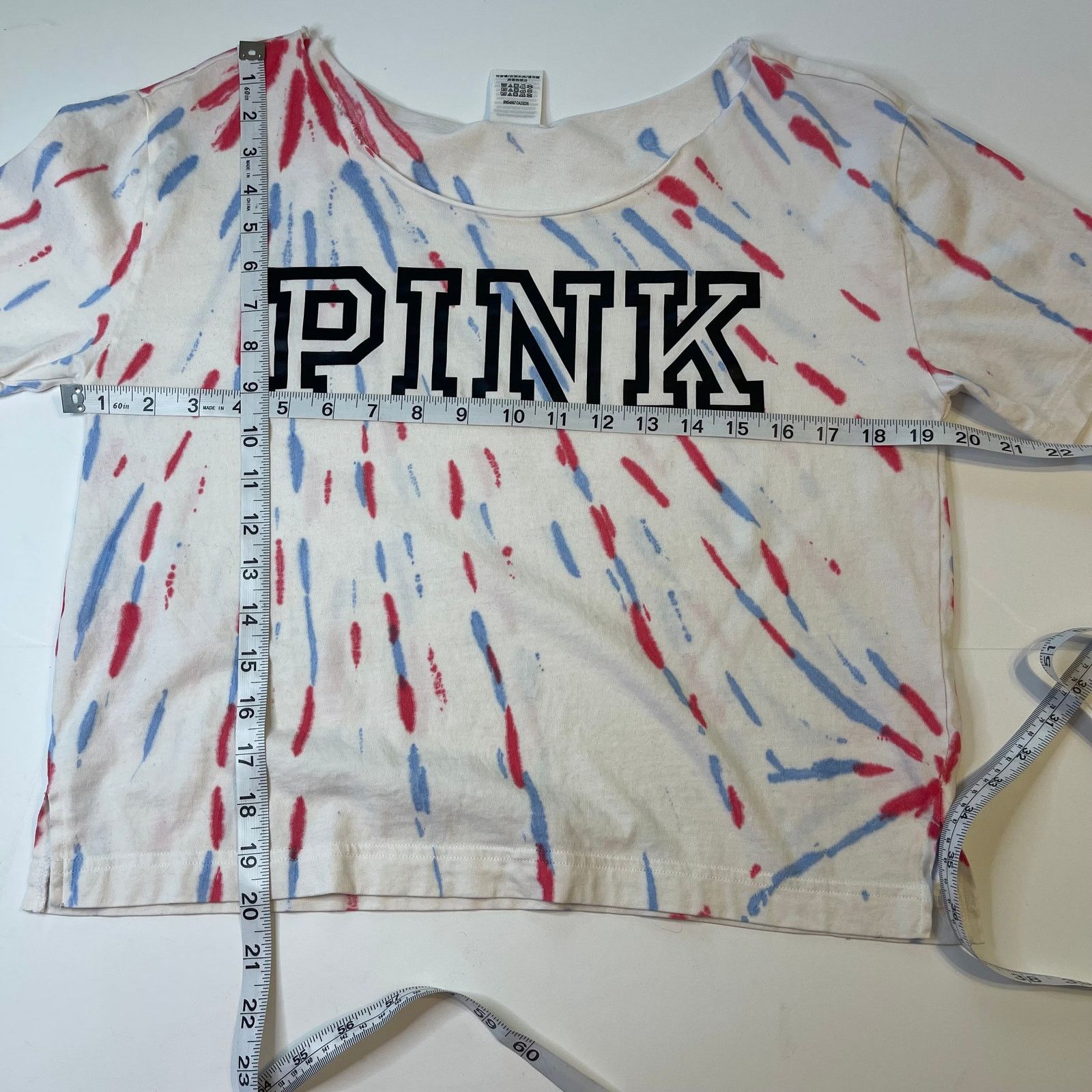 Pink PINK Victoria's Secret Tie Dye Crop Tank, XS Size XS / US 0-2 / IT 36-38 - 6 Thumbnail