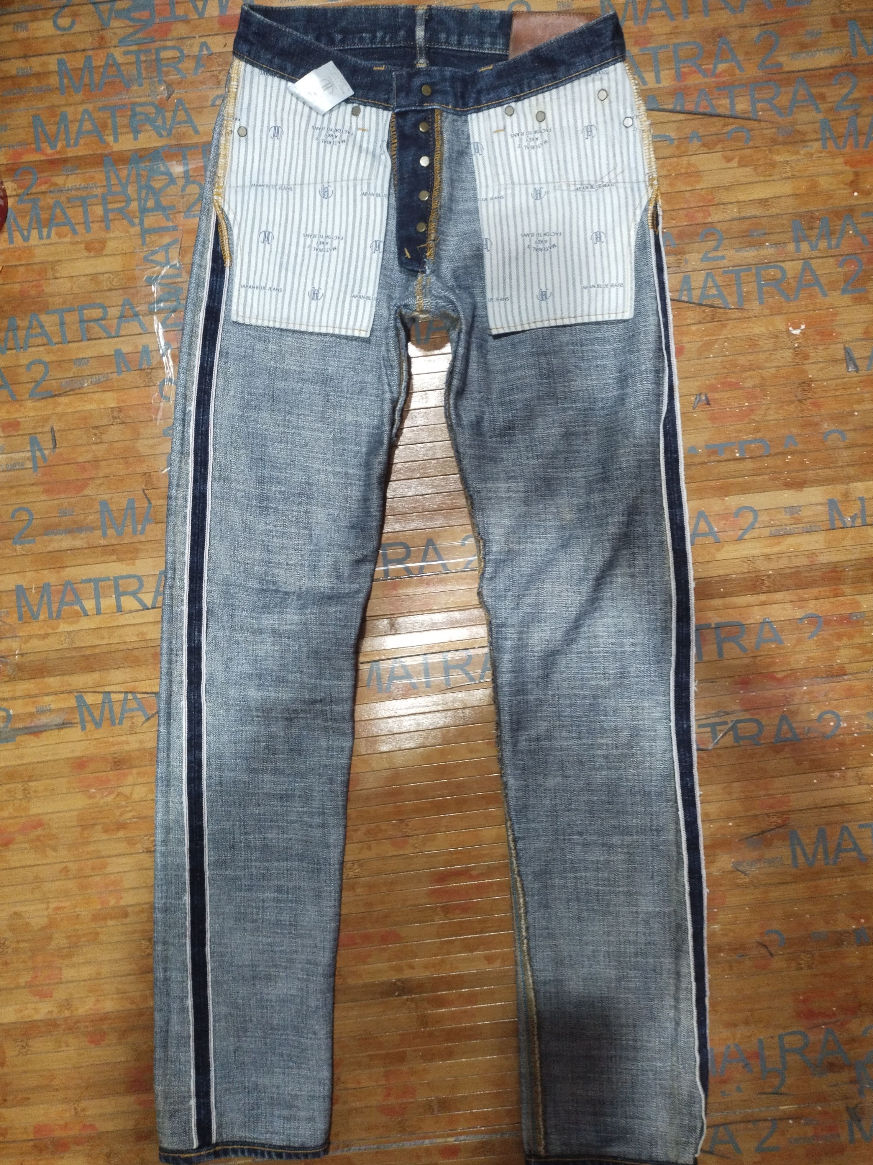 Japan Blue Jeans × Japanese Brand × Vintage Vintage Japan Blue Jeans Size US 28 / EU 44 - 15 Thumbnail