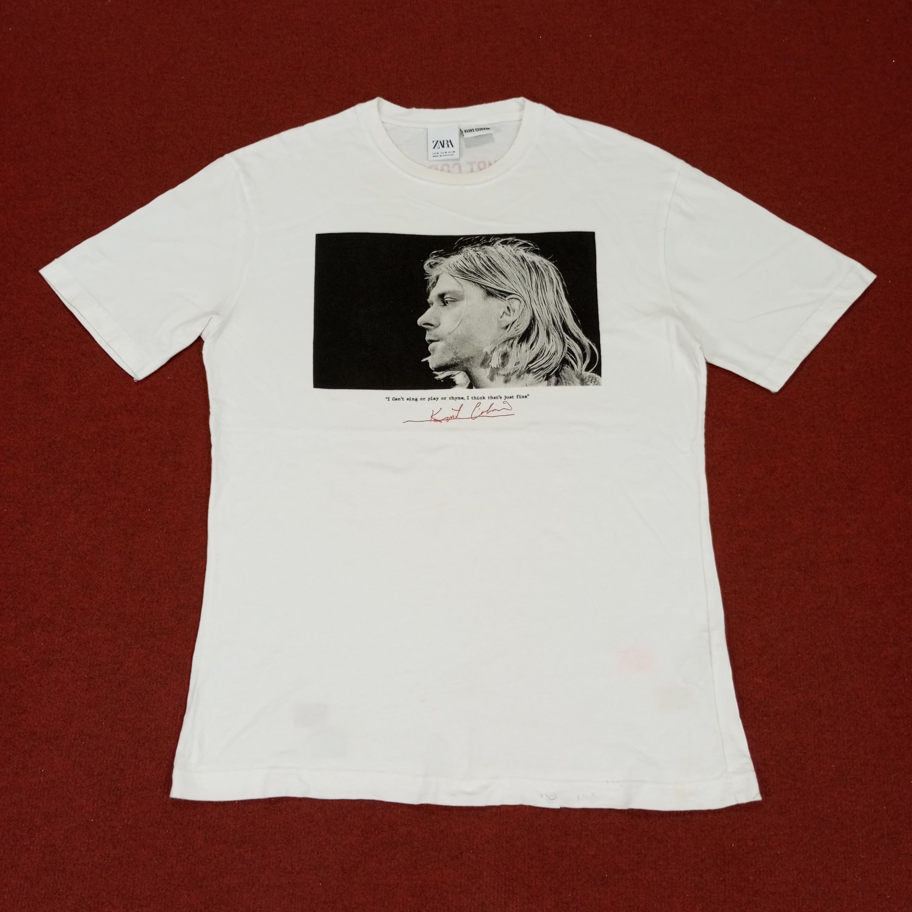 Kurt Cobain X Zara Nirvana Band Singer Phototees Style