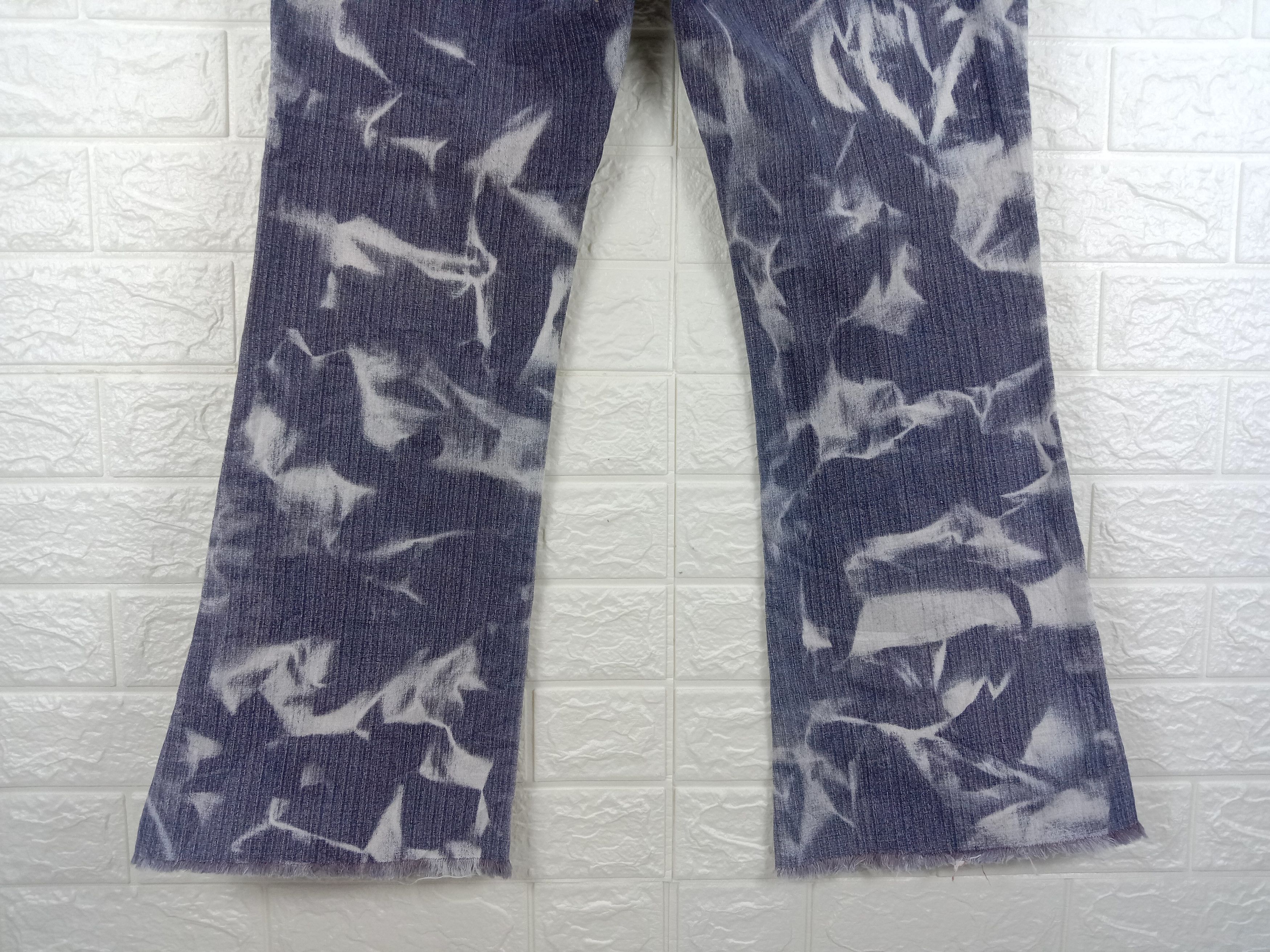 Beauty Beast Flare Jeans Japanese Bleach Bell Bottom Denim Size US 32 / EU 48 - 8 Thumbnail