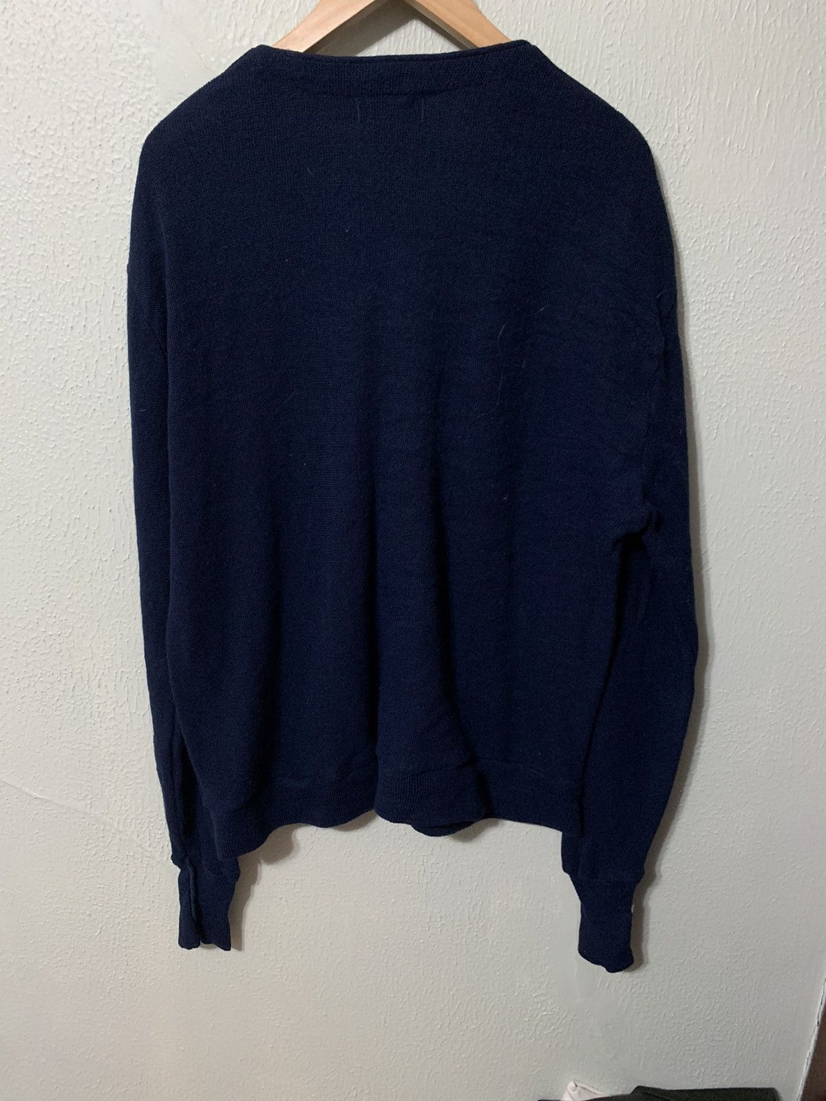 Vintage Vintage Izod Crest Hit Knit Cardigan Size US L / EU 52-54 / 3 - 1 Thumbnail