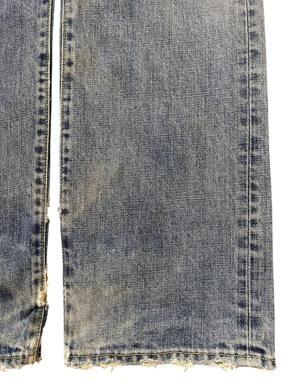 Uniqlo Vintage Japanese Uniqlo Stone Wash Distress Style Jeans Size US 30 / EU 46 - 8 Thumbnail