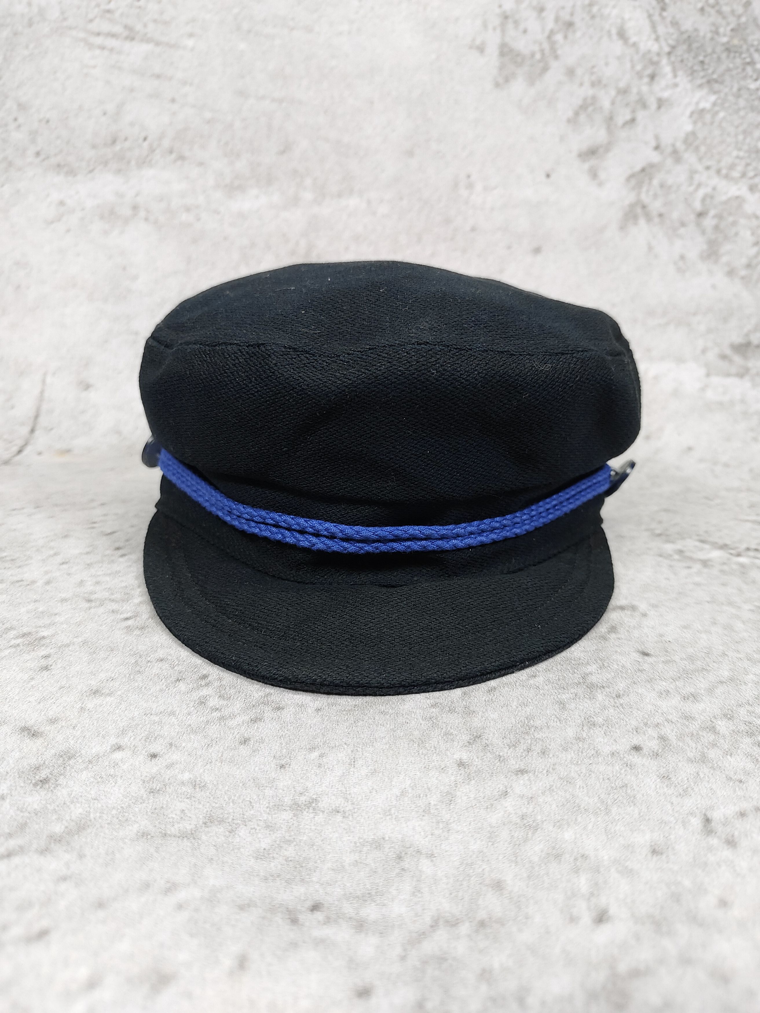 A.P.C. A.P.C- Casual Workwear Mariner Breton Navy Fisherman Cap Size ONE SIZE - 3 Thumbnail