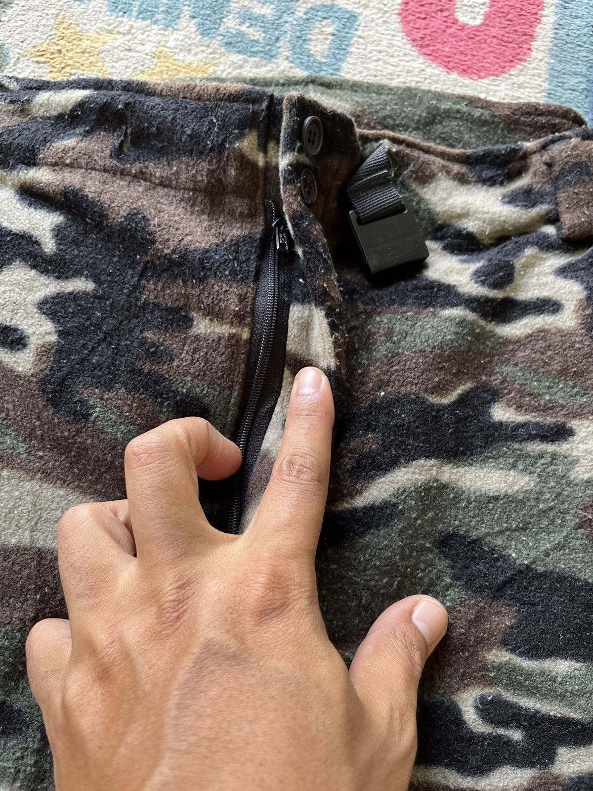 Japanese Brand 🔥CAMOUFLAGE🔥 Shorts Pants Size US 34 / EU 50 - 3 Thumbnail