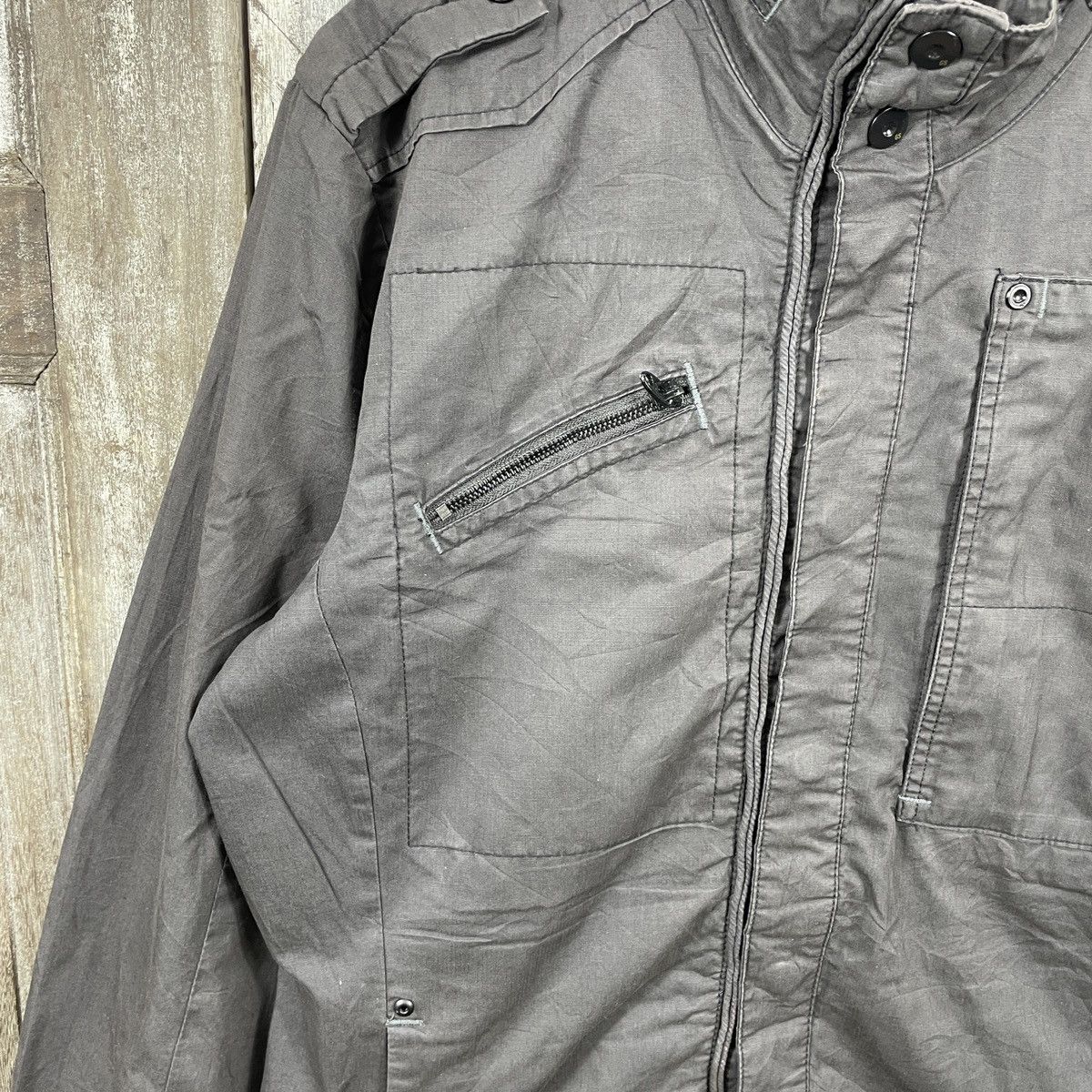 G-Star × Japanese Brand × Vintage Vintage G Star Raw Denim Big Logo Button Jackets Size US XL / EU 56 / 4 - 7 Thumbnail