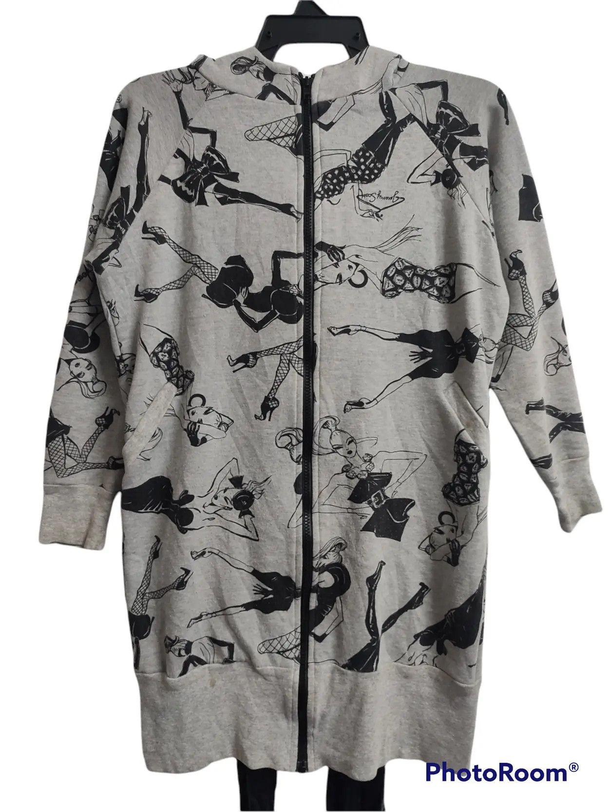Jeremy Scott Vintage Jeremy Scott Fall 2010 Ready To Wear Hoodie Size M / US 6-8 / IT 42-44 - 2 Thumbnail