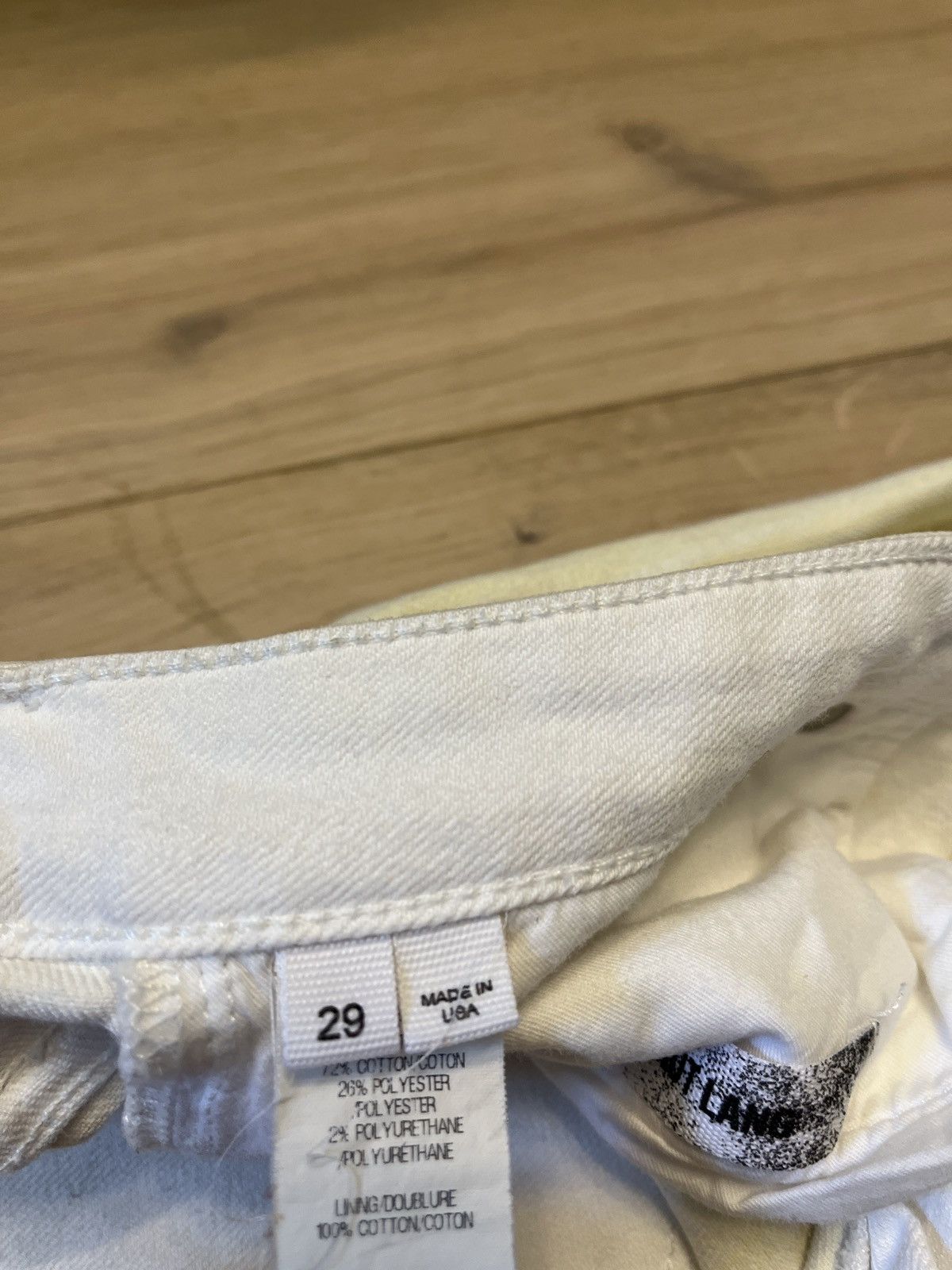 Helmut Lang helmut lang skinny denim jeans Size 29" - 3 Thumbnail